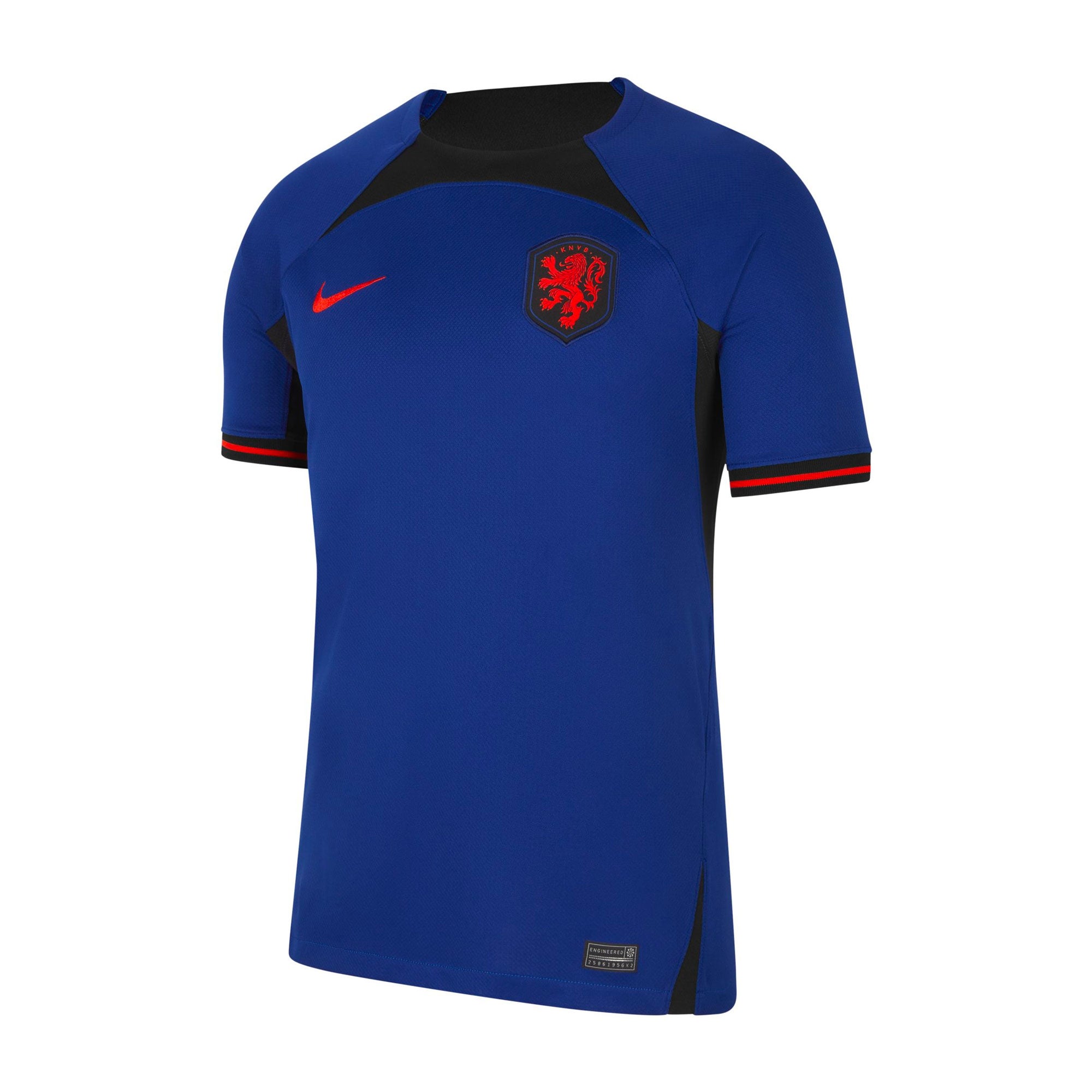 Nike Men's Netherlands 2022/23 Away Jersey Deep Royal/Black、mySite、noshort