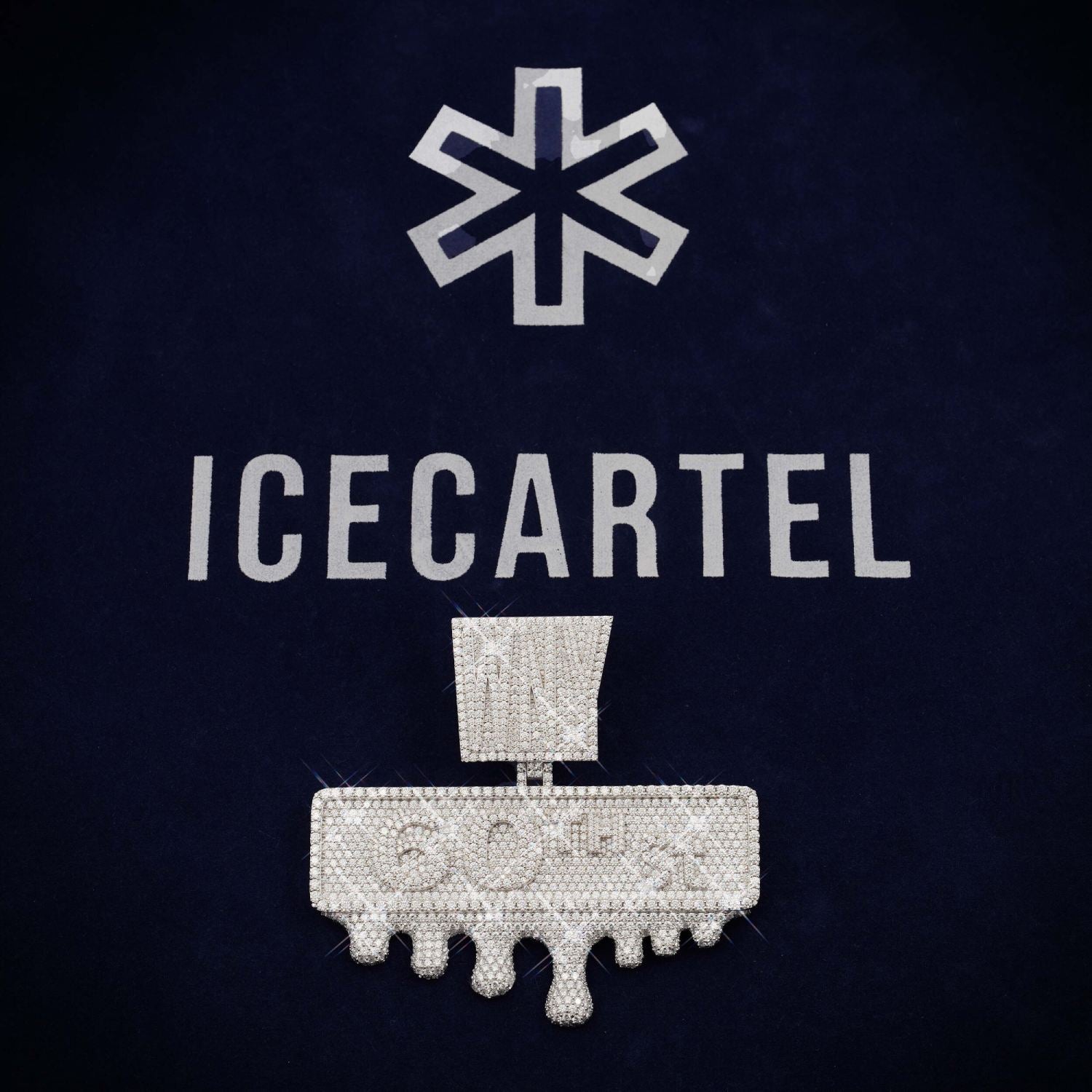 60th Steet Custom Moissanite Name Pendant 14K Gold、mySite、hinf8tx79