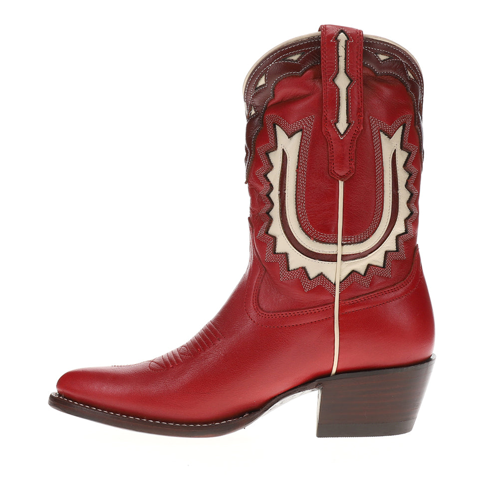 The Jolene Inlay Pointed Toe Cowboy Booties、mySite、gtrtttuynbv