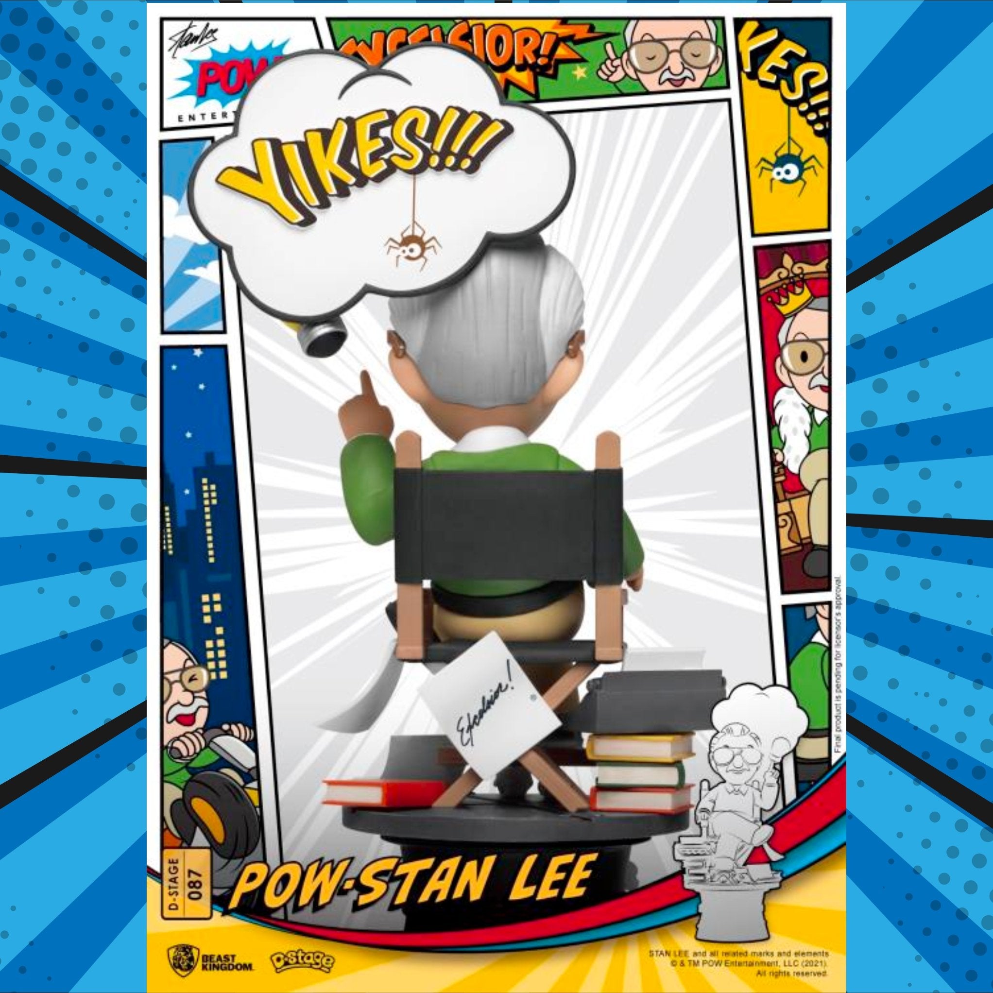 Stan Lee D-Stage DS-087 Stan Lee (POW) Statue、mySite、hgirdovlk
