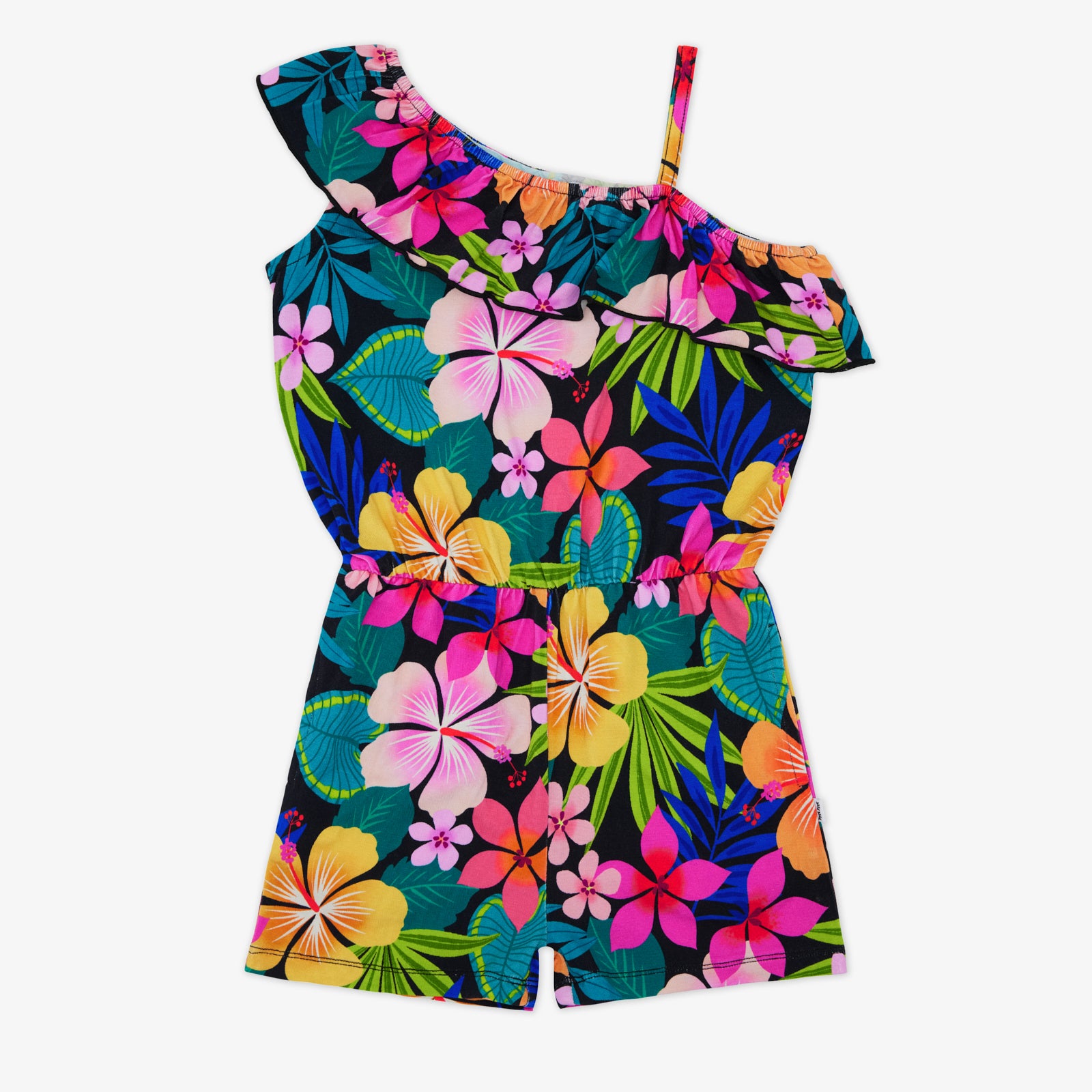  Jungle Blooms Asymmetrical Romper、mySite、layawaytickets