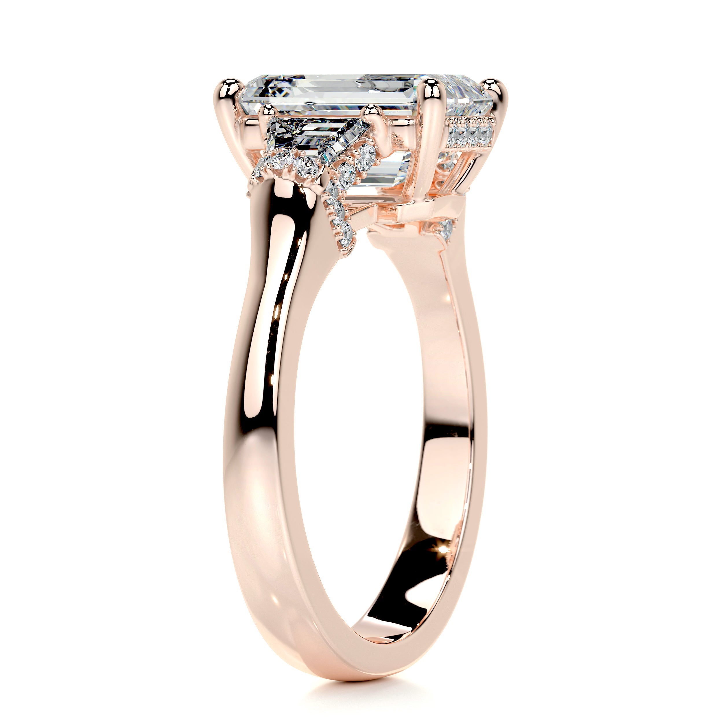 Viola Diamond Engagement Ring -14K Rose Gold、mySite、hinf8tx79