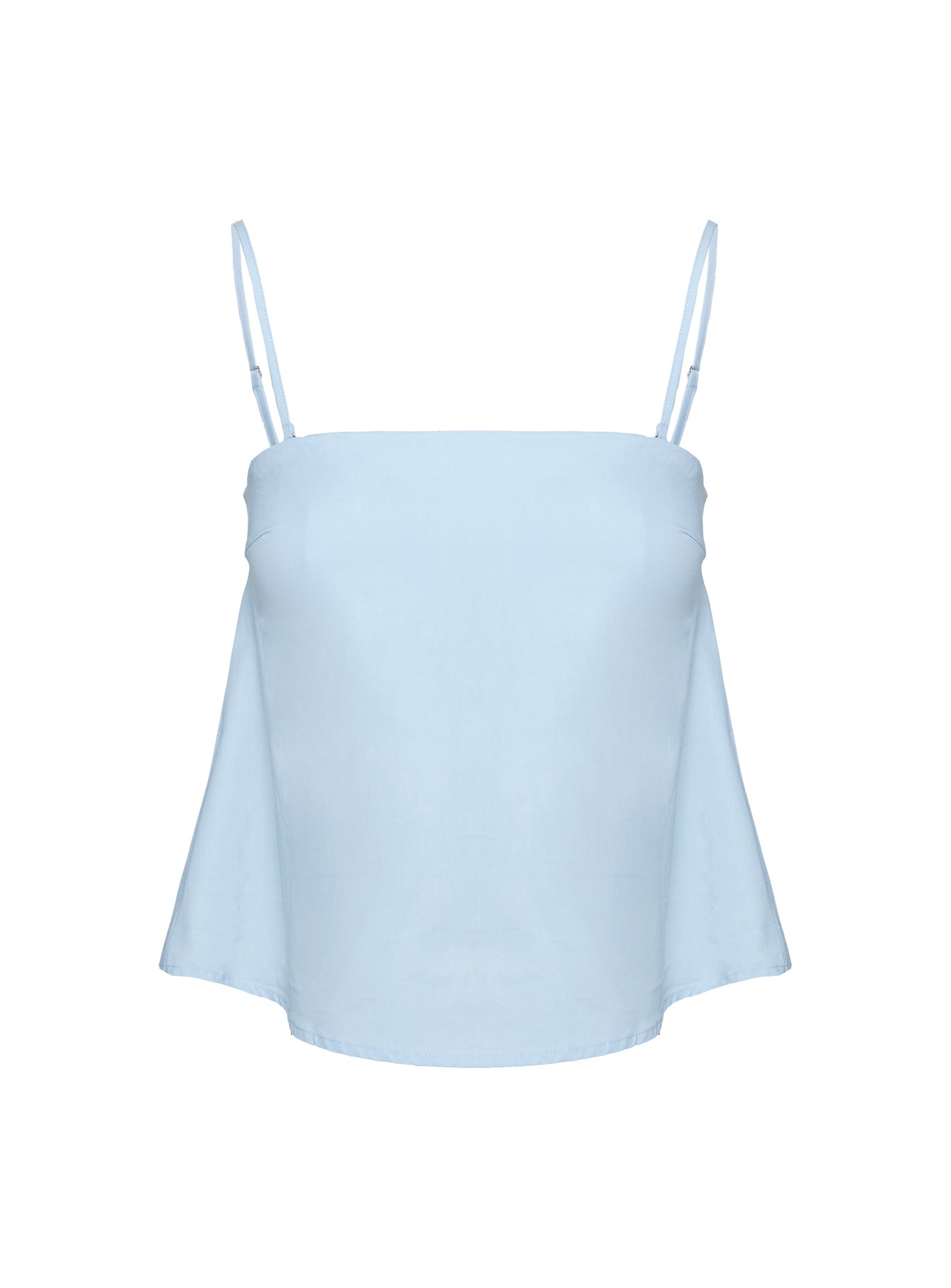 Trapeze Strapless Top Blue、mySite、solidvoid