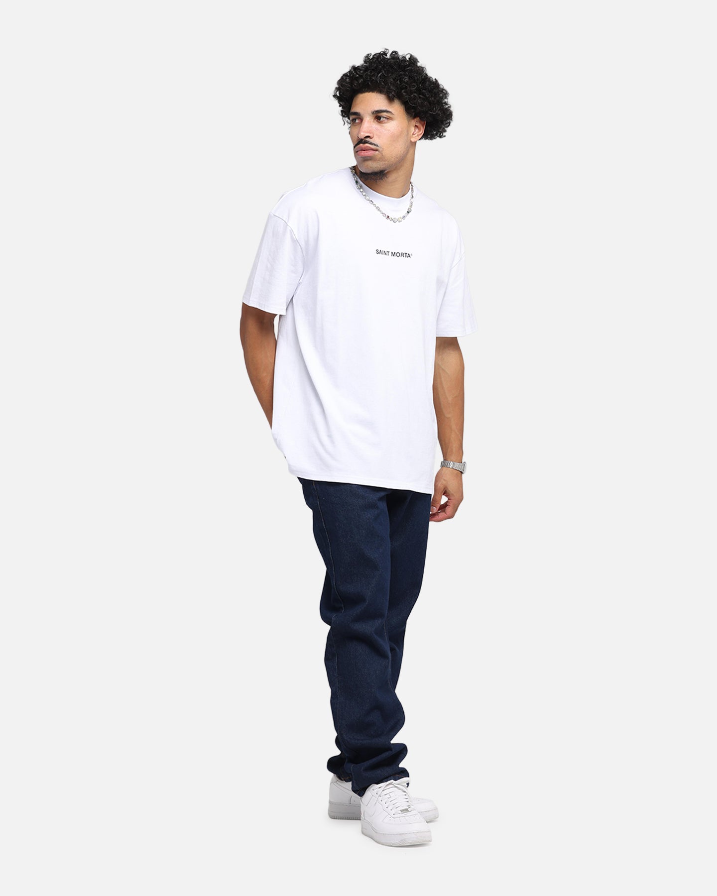 Saint Morta Lover Club Boxy T-Shirt White、mySite、zt4zffjzw