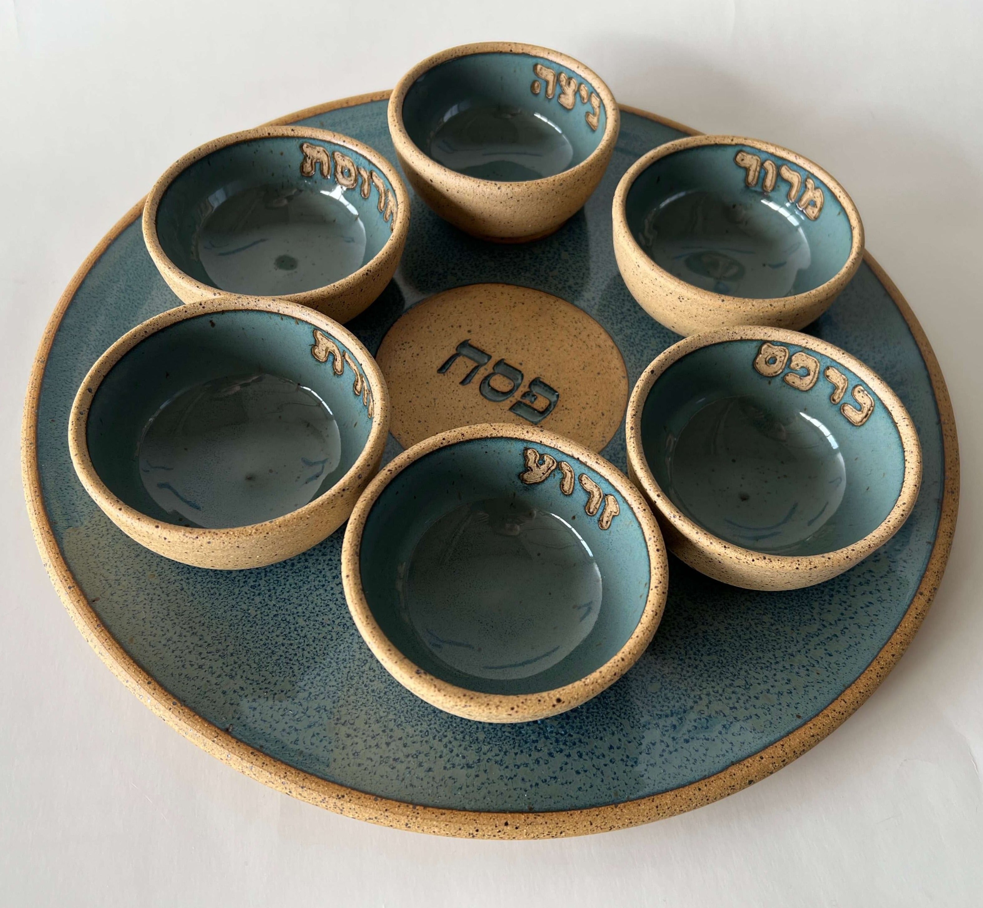 The Seder Plate by Rachael Pots - Dark Blue、mySite、topwebapps