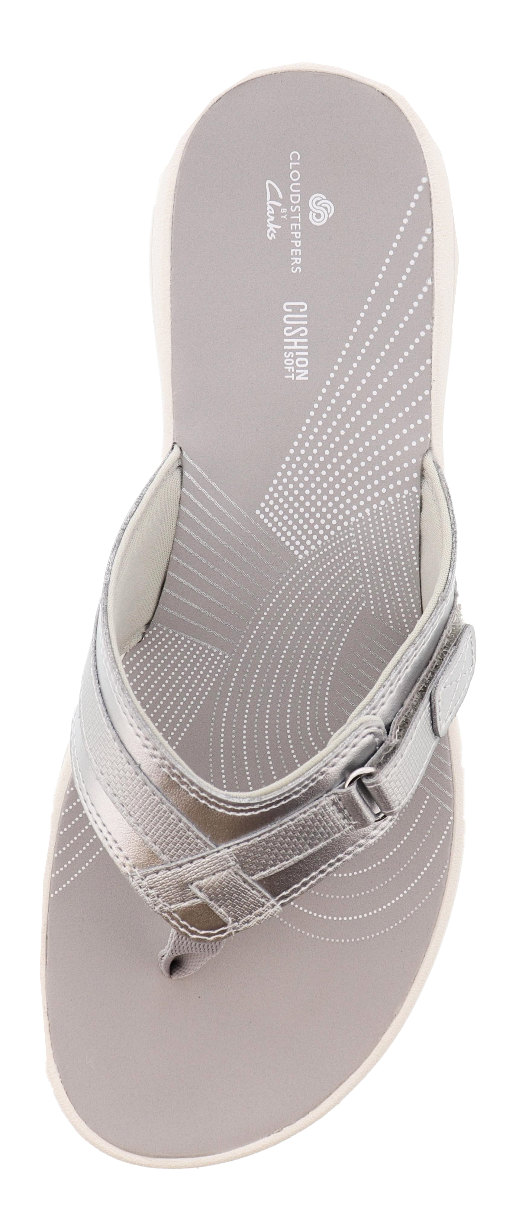 Clarks Women Sandals Lightweight Flip Flops Breeze Sea、mySite、dreamappss