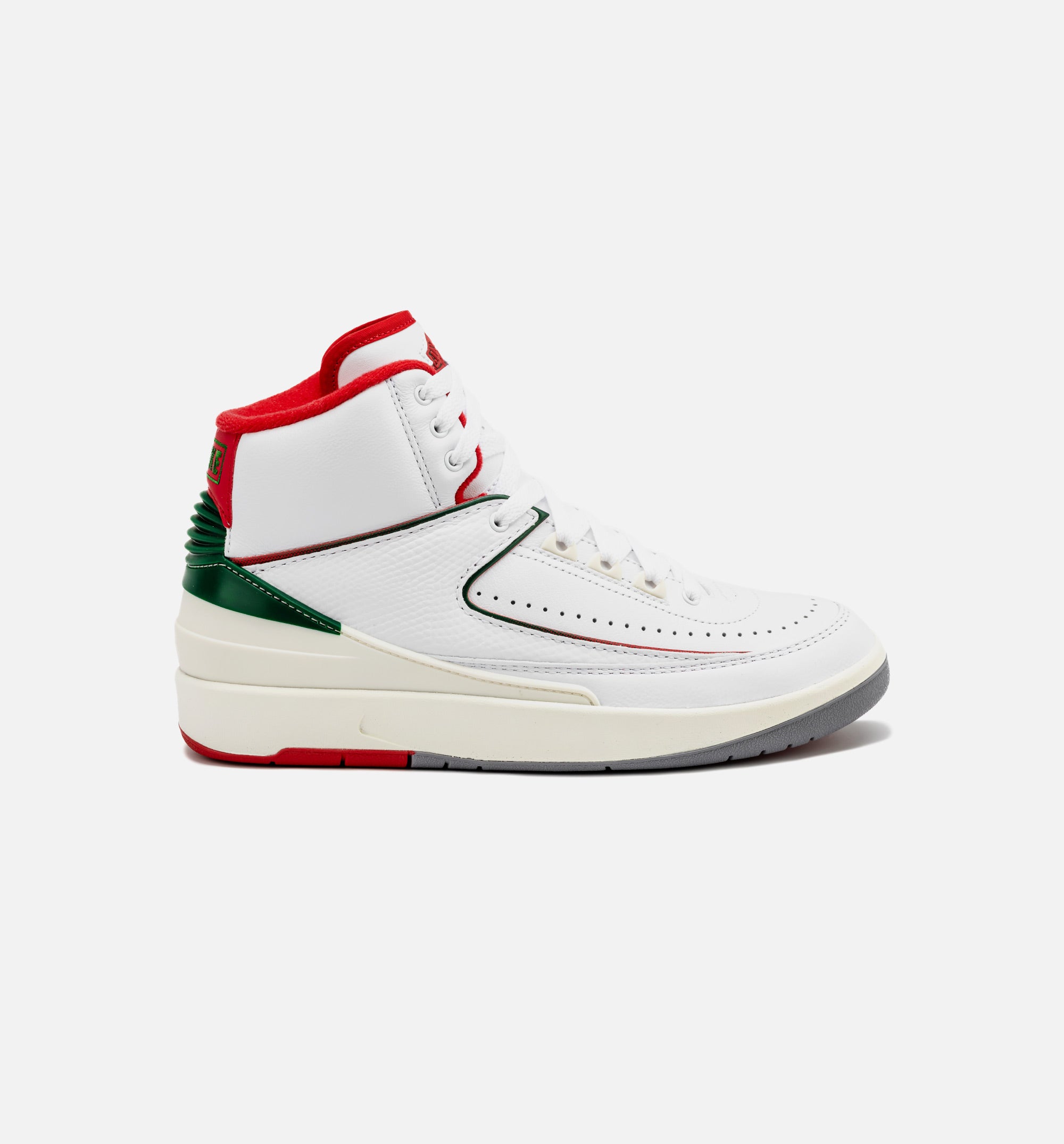 Air Jordan 2 Retro Italy Grade School Lifestyle Shoe - White/Fire Red、mySite、dreamappss