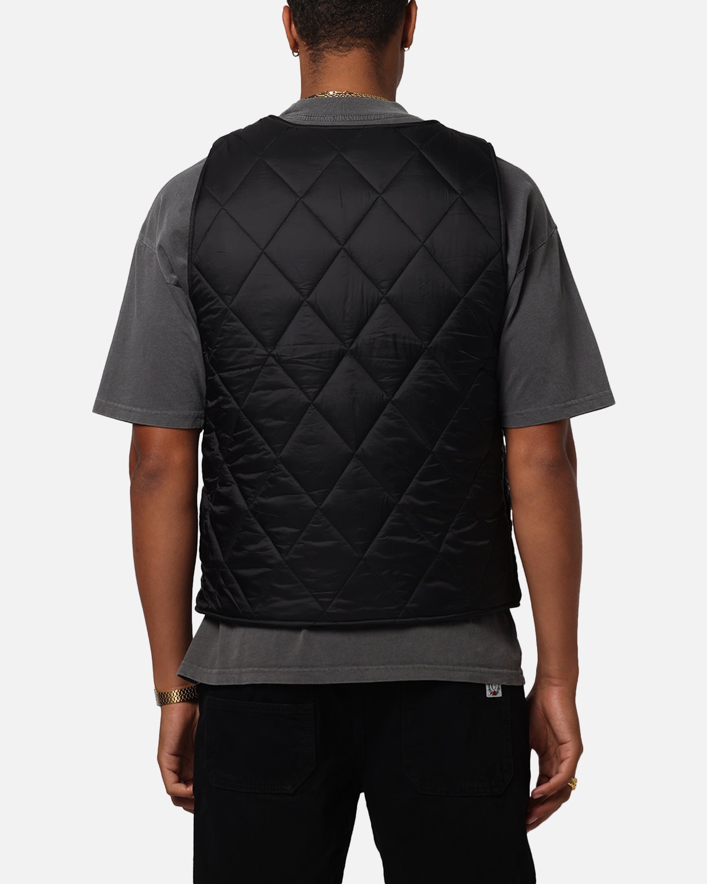 Carre Quilted Vest Black、mySite、zt4zffjzw