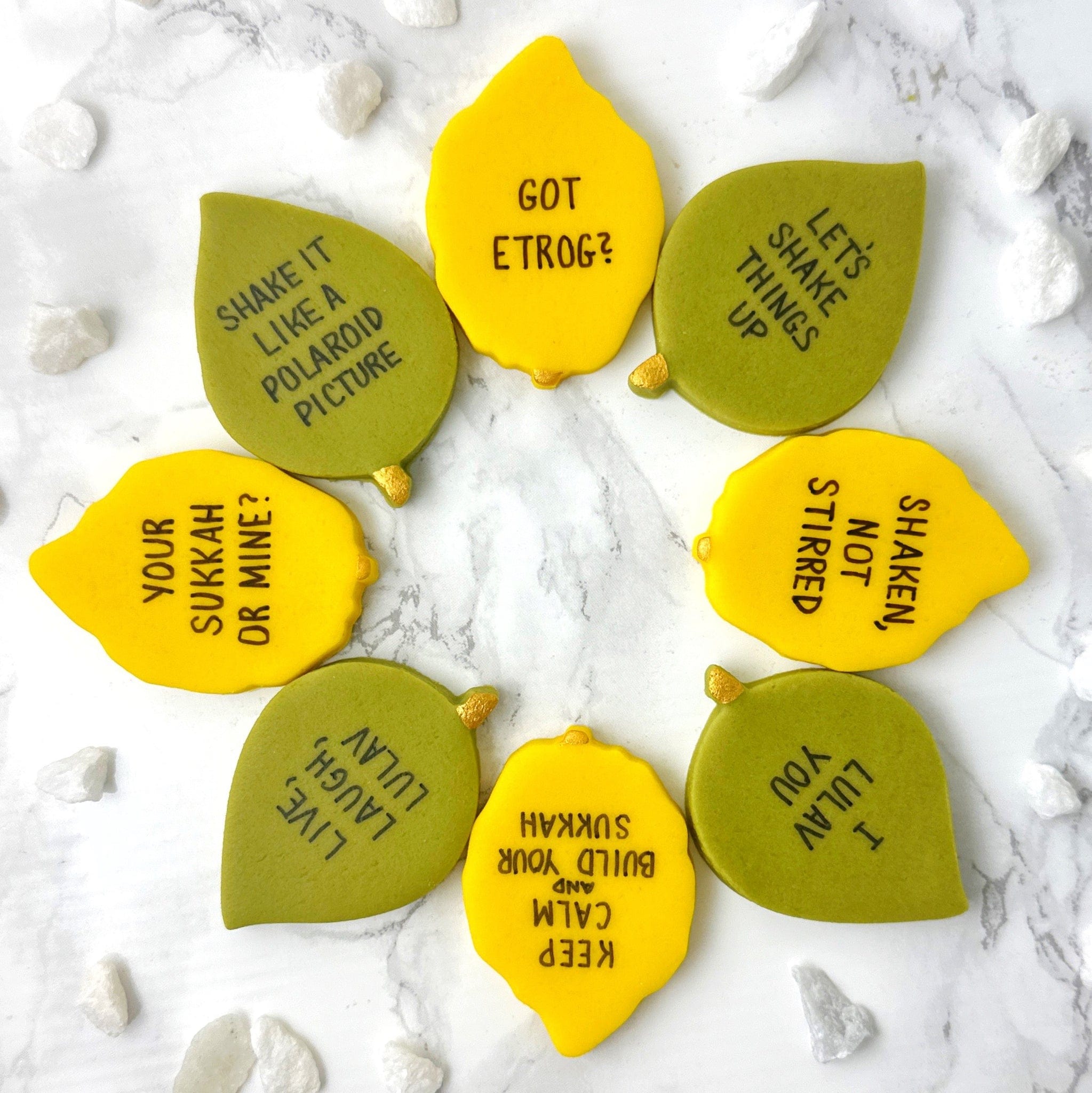 Marzipan Sukkot Punny Conversation Tiles、mySite、topwebapps