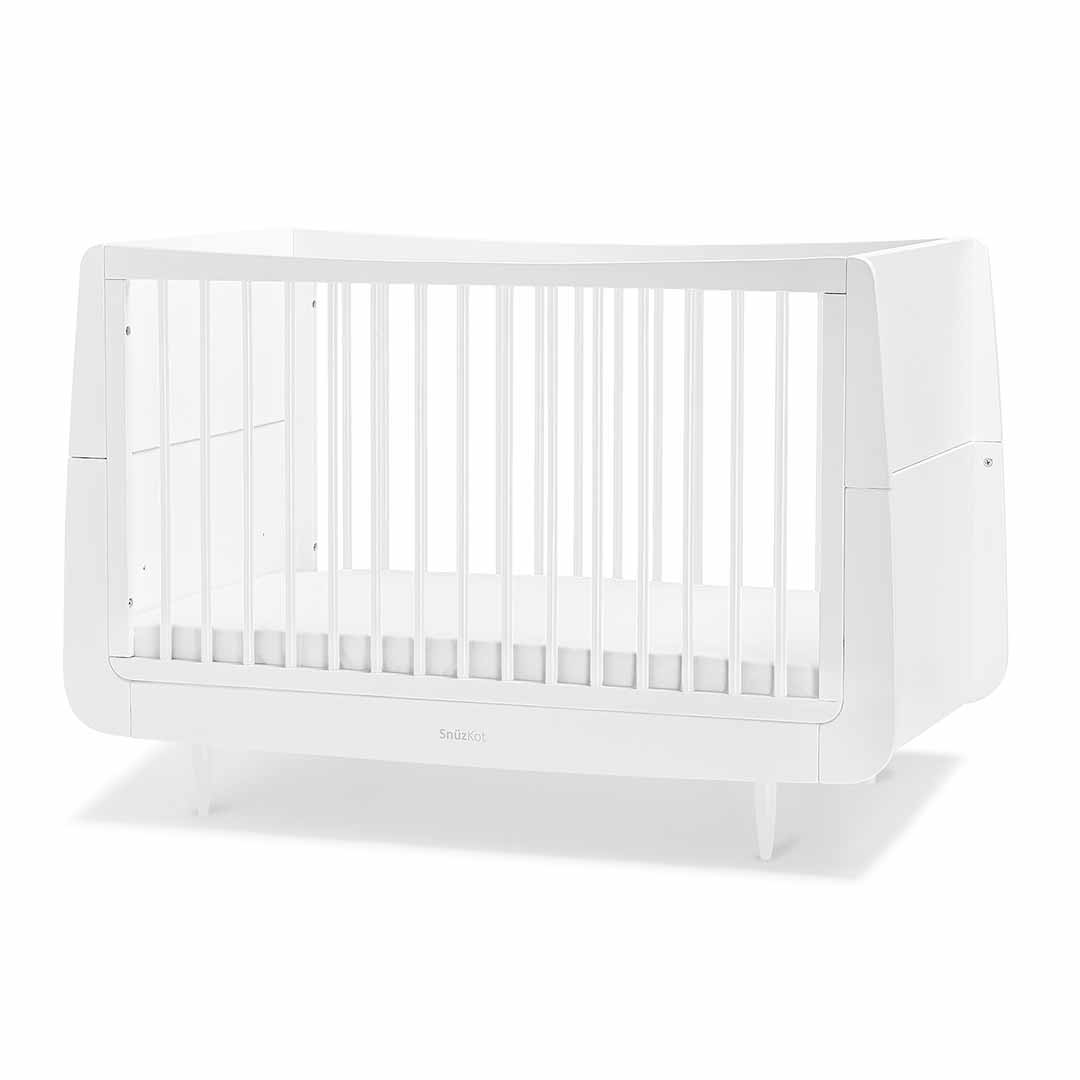  SnuzKot Skandi 2 Piece Nursery Furniture Set - White、mySite、merchandisen