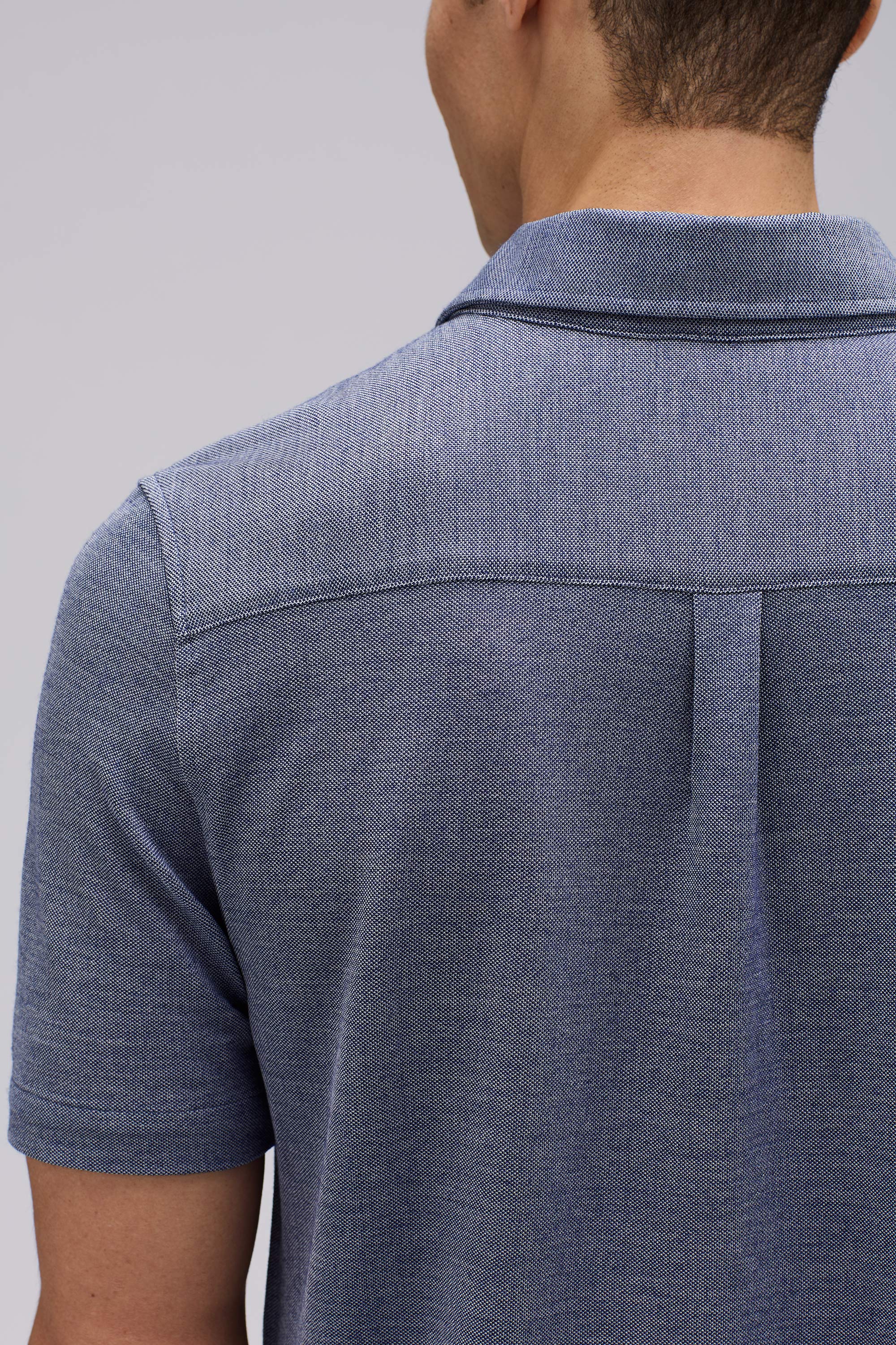 Men's Short Sleeve Merino Button-Up、mySite、noshort