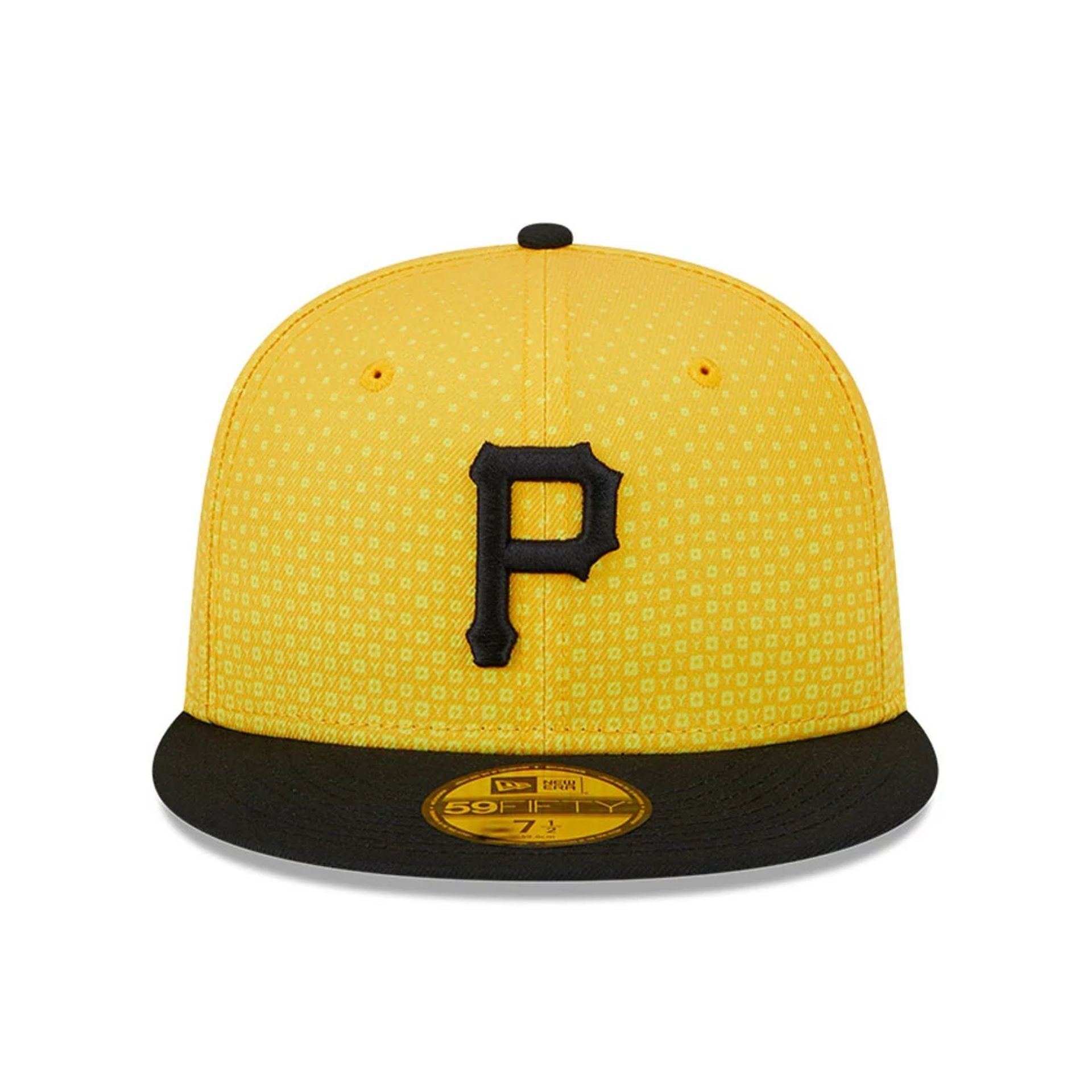 Pittsburgh Pirates MLB City Connect 2025 Yellow 59FIFTY Fitted Cap、mySite、vikingsvslions