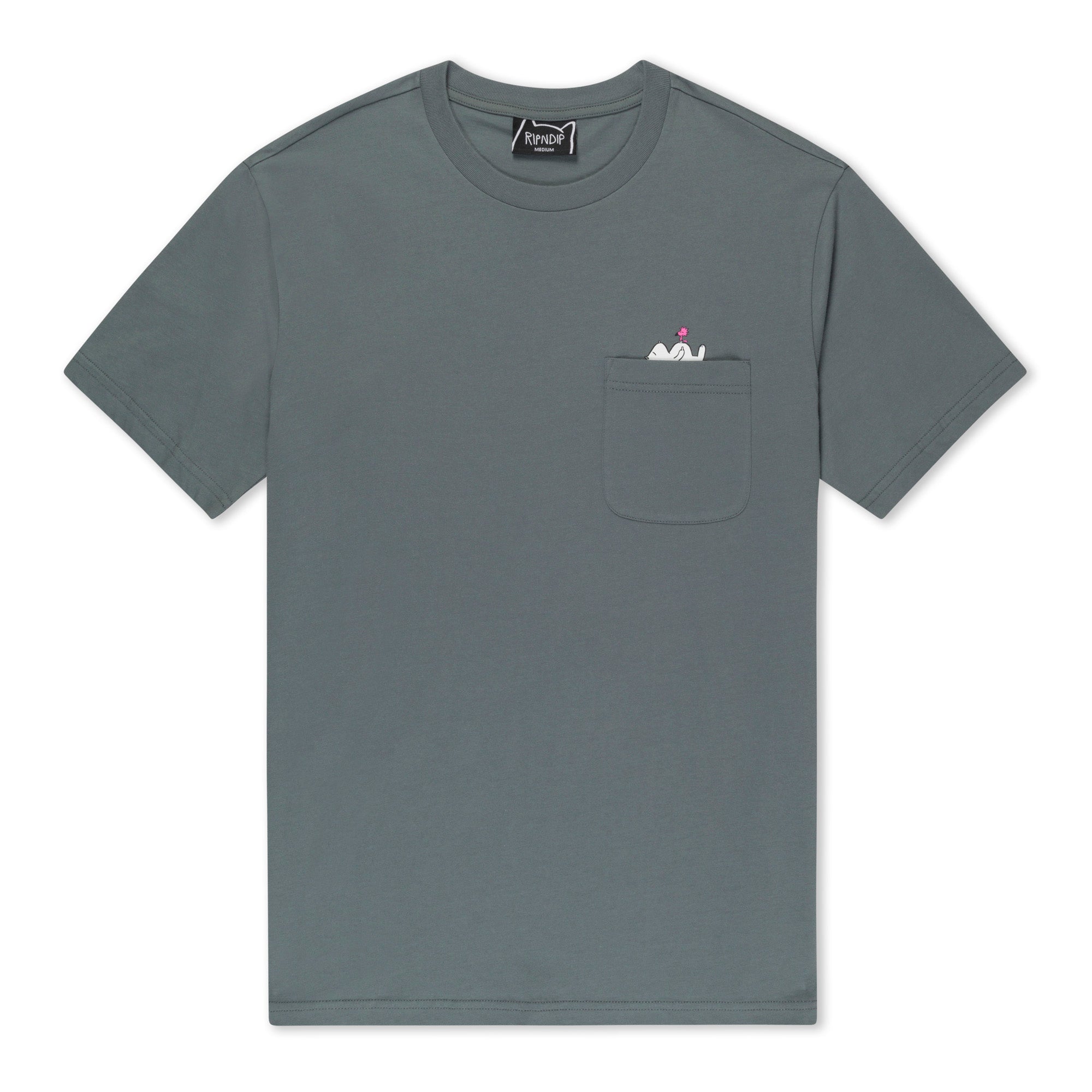  Christmas Nerm Pocket Tee (Charcoal)、mySite、merchandisen