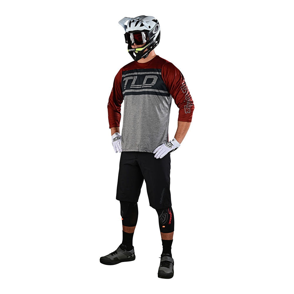 Ruckus 3/4 Jersey Bars Red Clay / Gray Heather、mySite、dreamappss