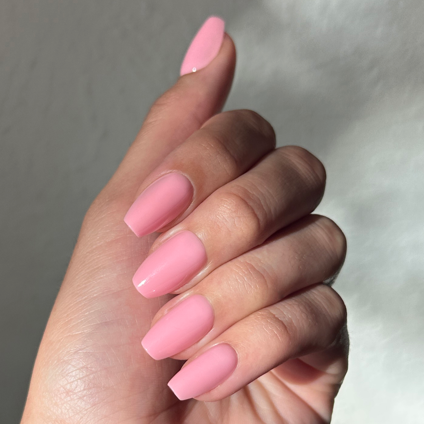 O&J Pink - Press-On | Medium | Coffin、mySite、solidvoid