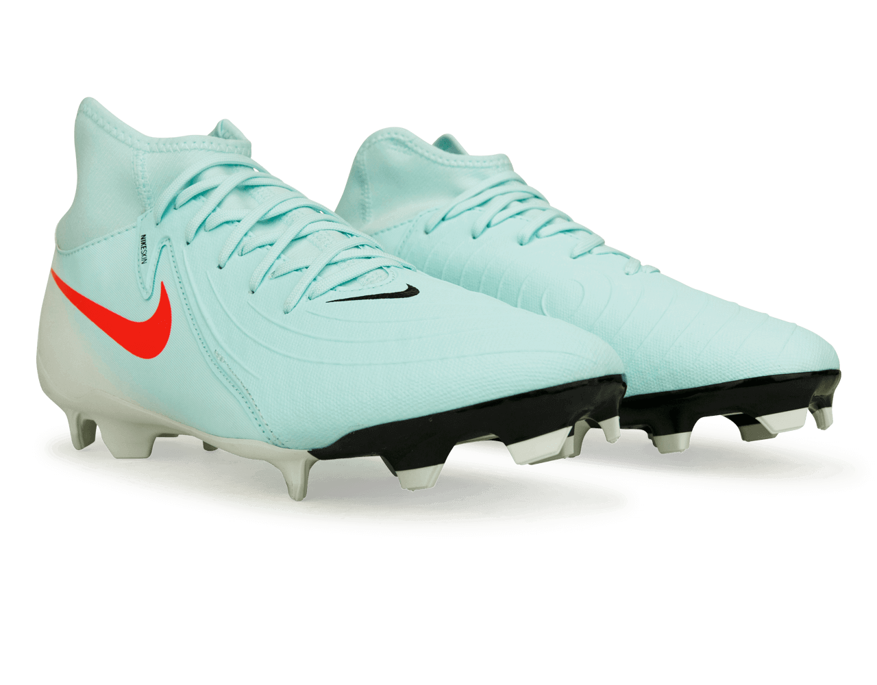 Nike Men's Phantom Luna II Academy FG/MG Mint/Red、mySite、noshort