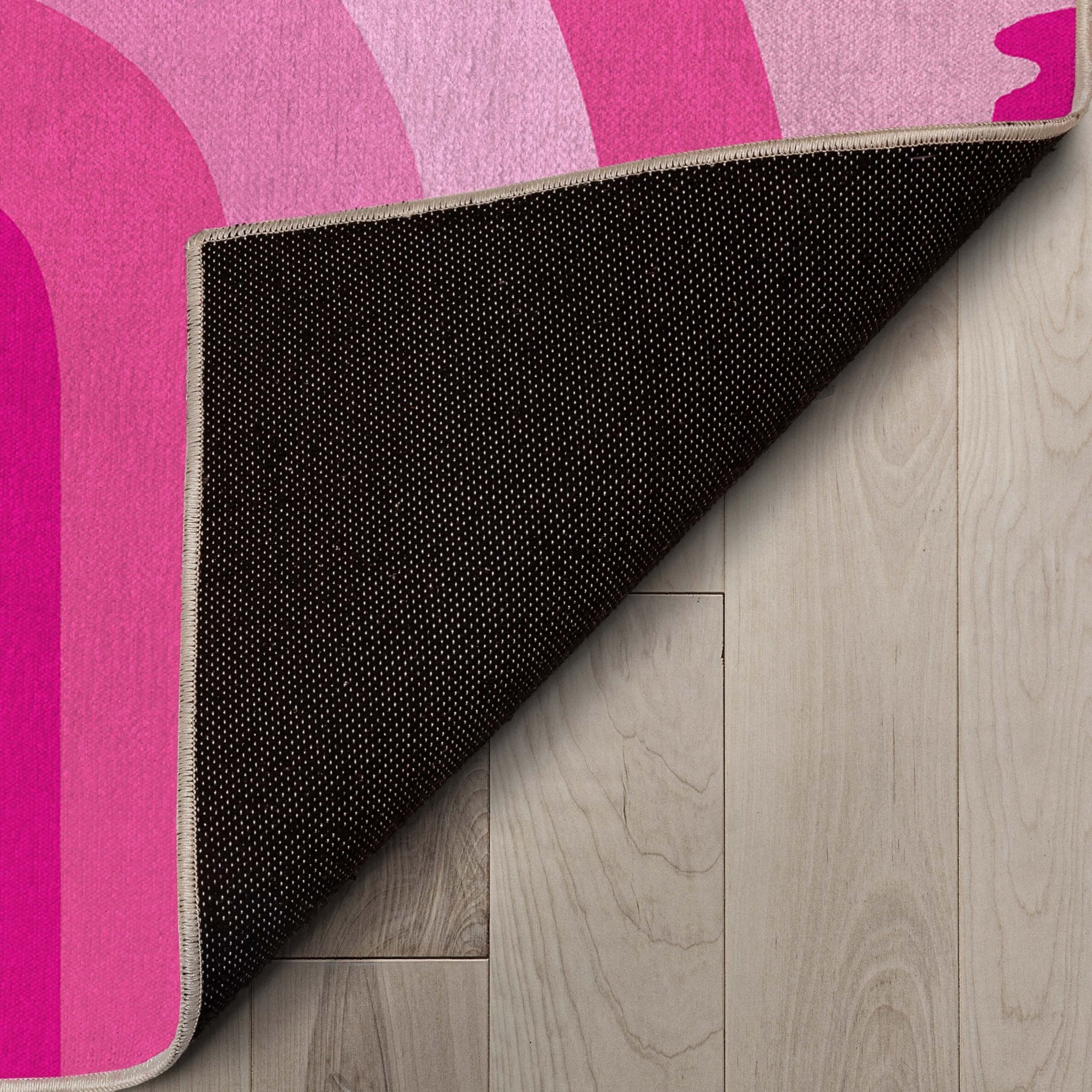 Apollo Geometric Modern Pink Rug for Living Room, Bedroom, Kitchen & Office、mySite、gigharbornorthrealestate