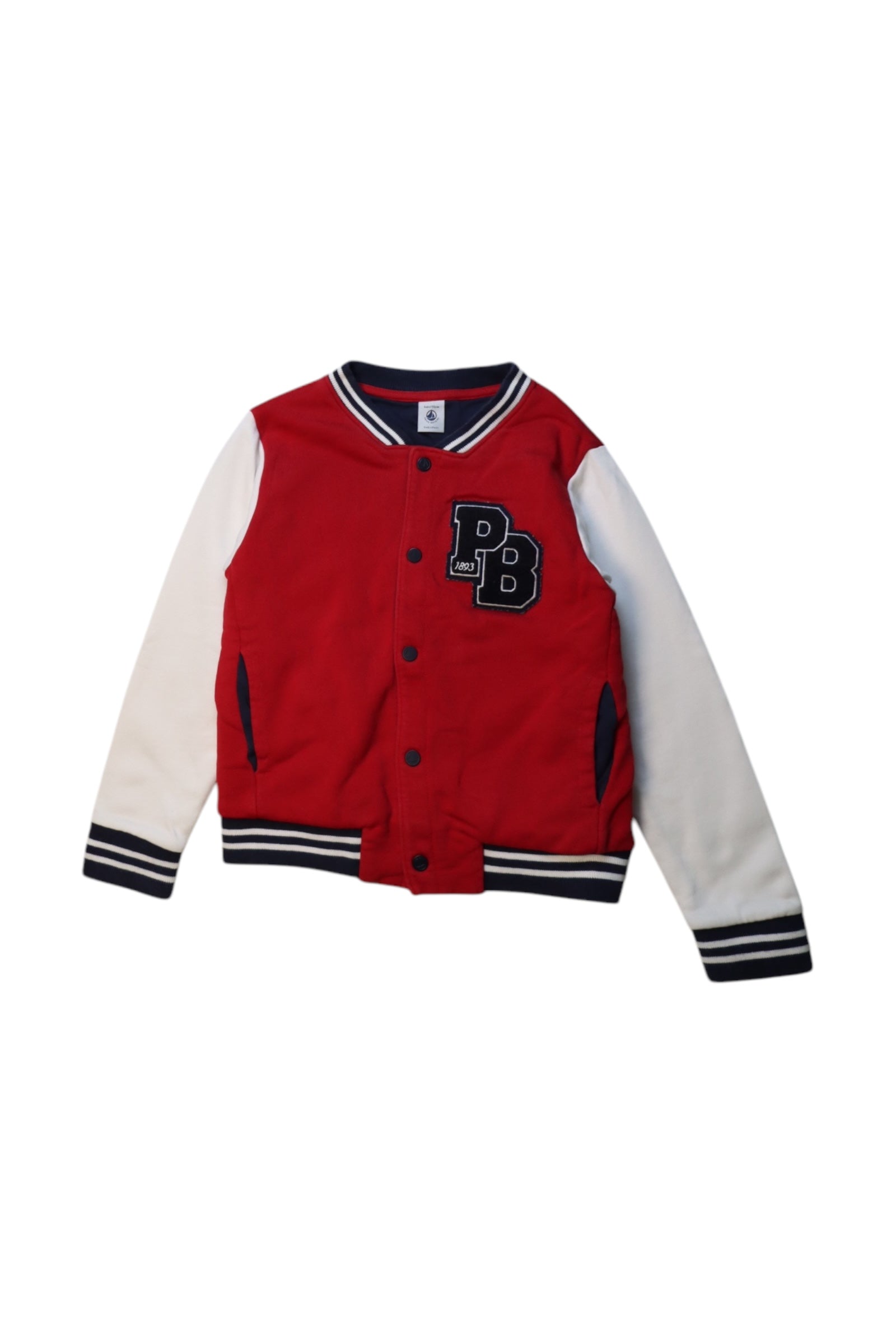 Petit Bateau Varsity Jacket 6T、mySite、g9winljtr