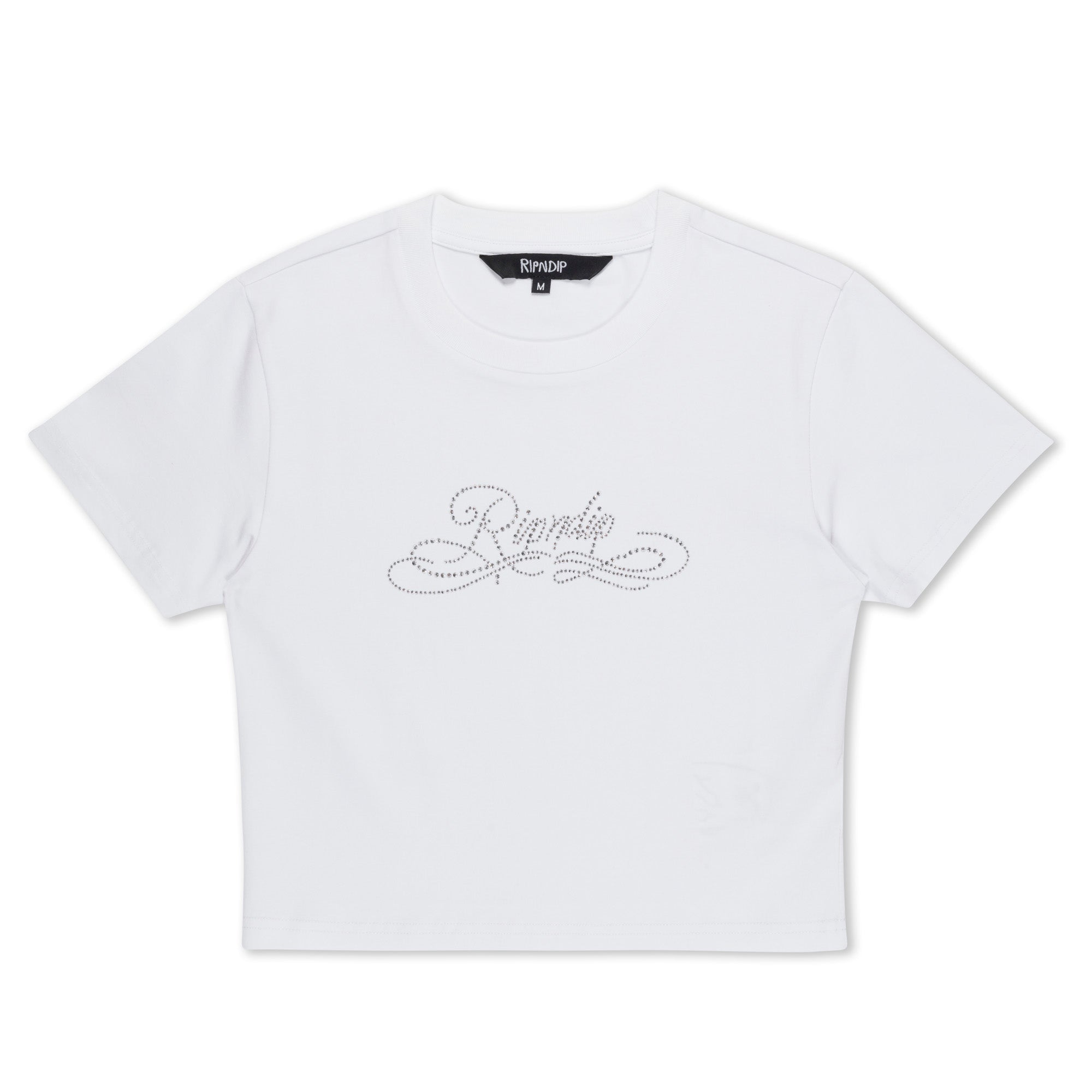  Delresto Cropped Tee (White)、mySite、merchandisen
