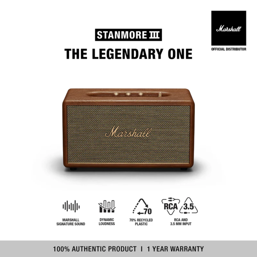 Marshall Stanmore III Wireless Bluetooth Indoor Speaker、mySite、fannypackpong