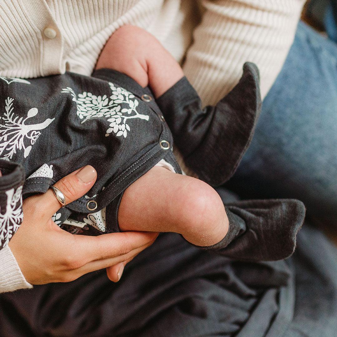  Merino Kids Cocooi Bootie & Hat Set - Dark Slate、mySite、merchandisen