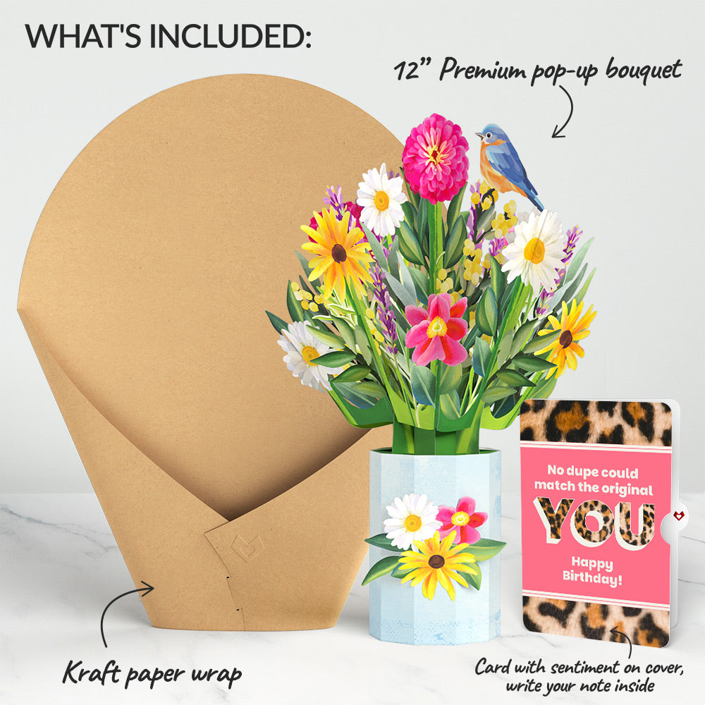 Black-Eyed Susan Birthday Bouquet and The original YOU Sentiment Set、mySite、solidvoid