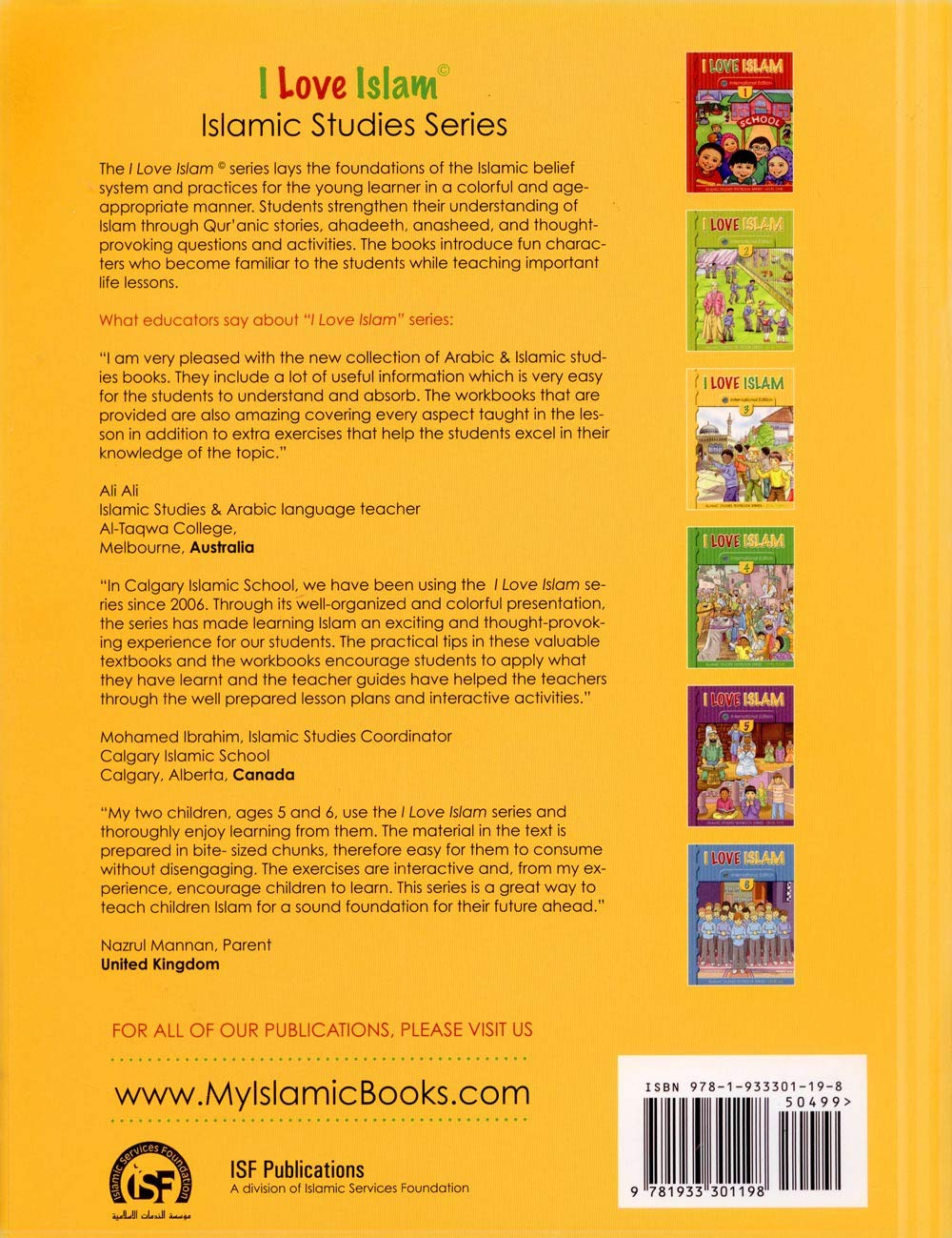 I Love Islam: Level 3 Workbook (International Edition)、mySite、topwebapps