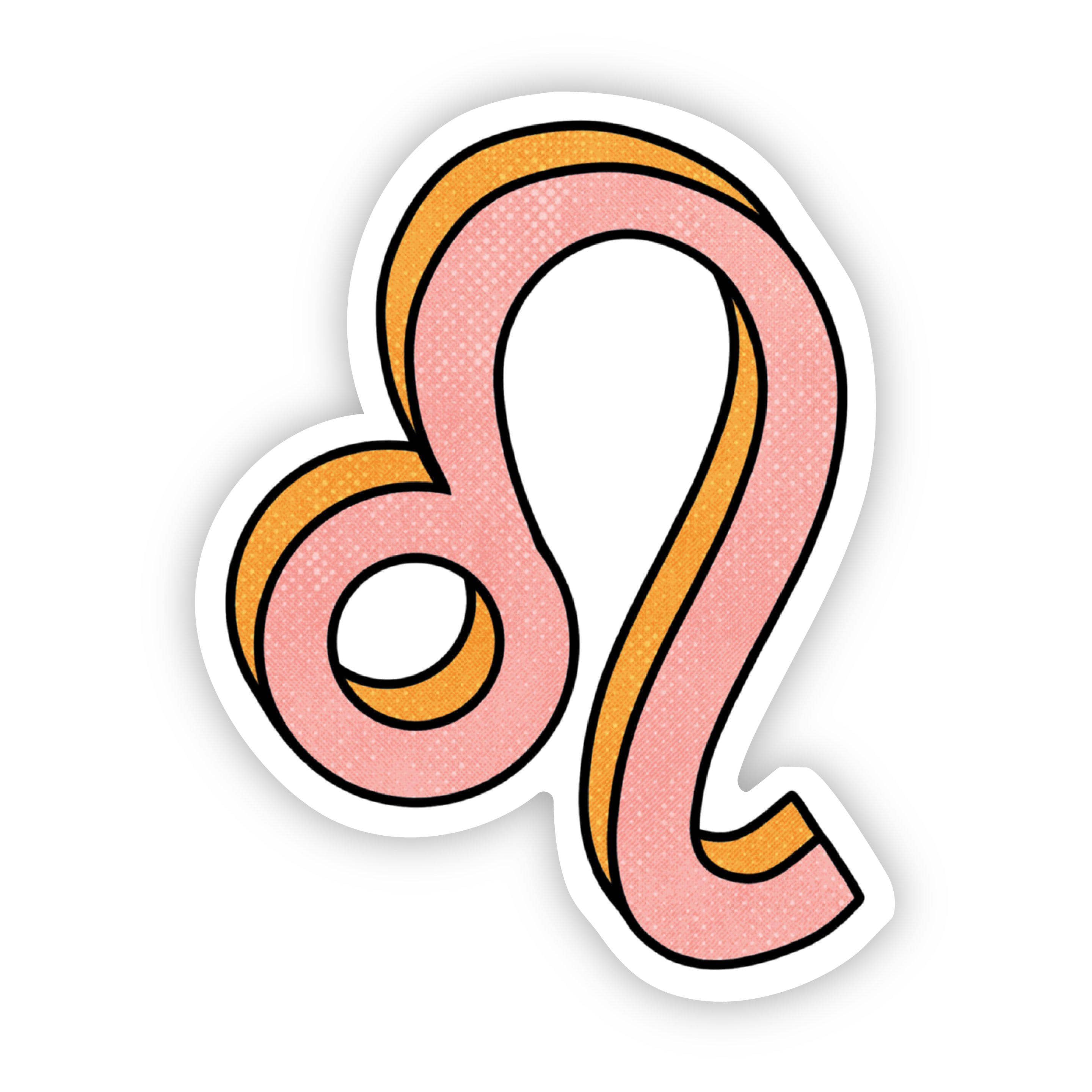  Leo Symbol Zodiac Sticker、mySite、elrpsem3k