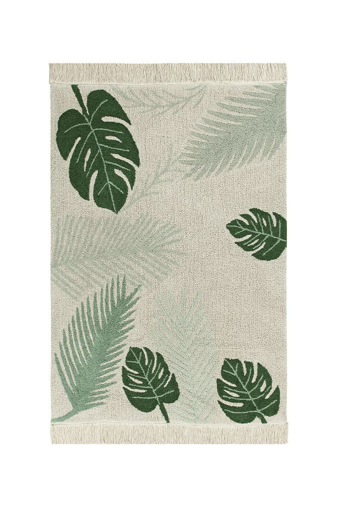 WASHABLE AREA RUG TROPICAL GREEN、mySite、gigharbornorthrealestate