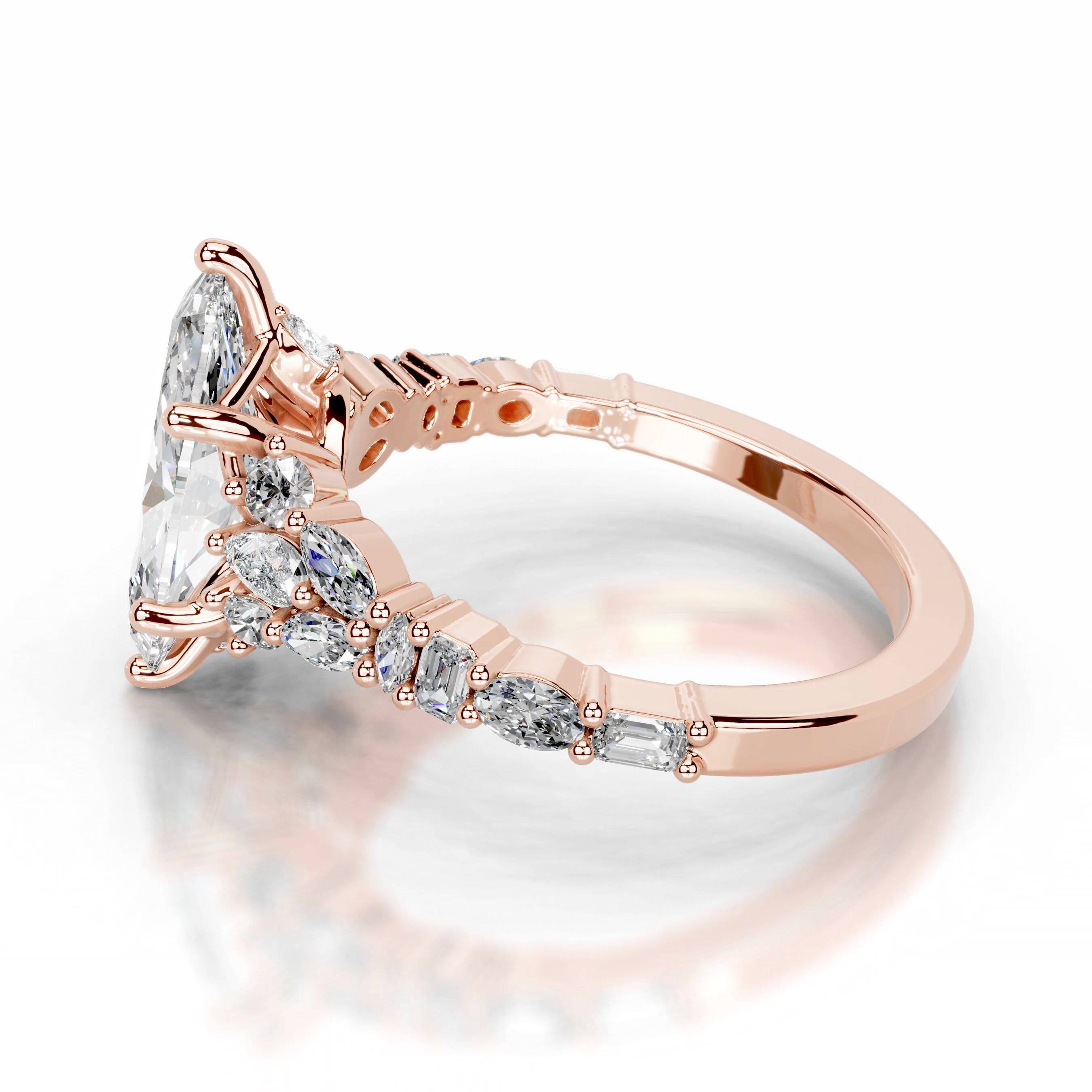 Tula Lab Grown Diamond Ring - 14K Rose Gold、mySite、hinf8tx79