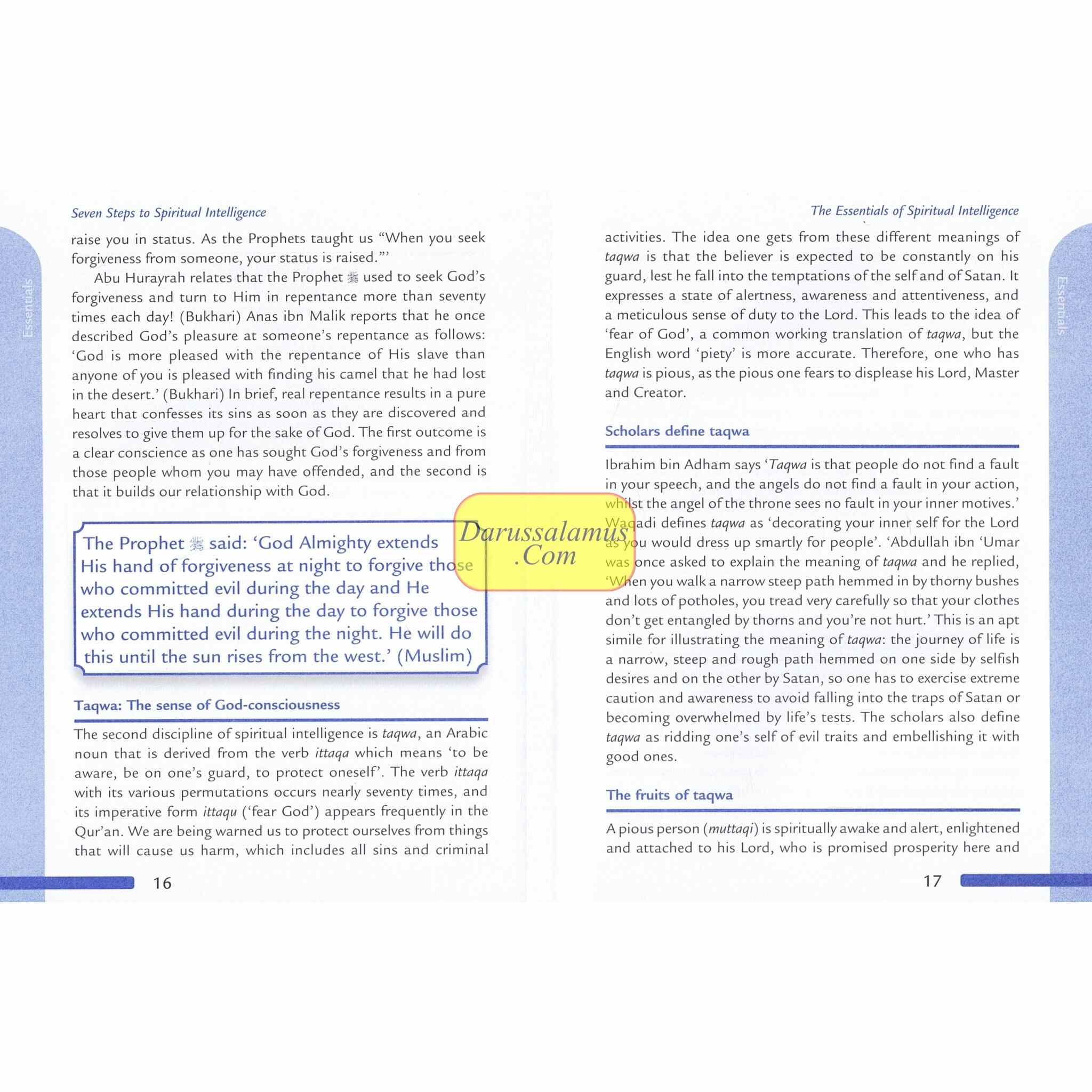 Seven Steps to Spiritual Intelligence by Musharraf Hussain、mySite、topwebapps