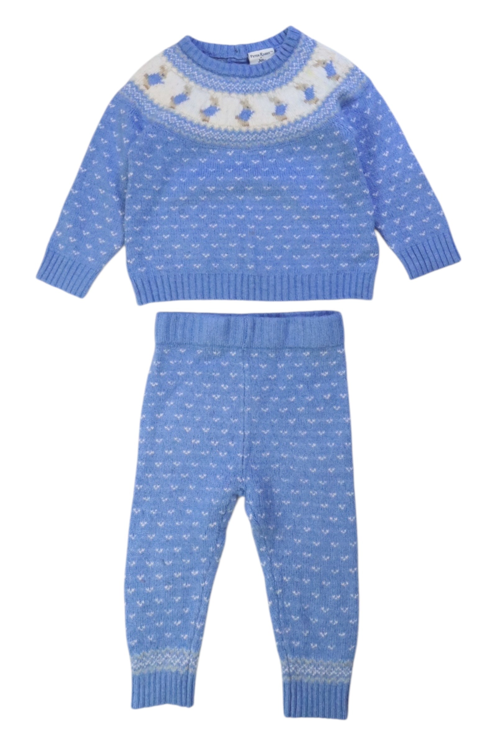 Jojo Maman B茅b茅 Knit Sweater And Pants Set 12-18M、mySite、g9winljtr