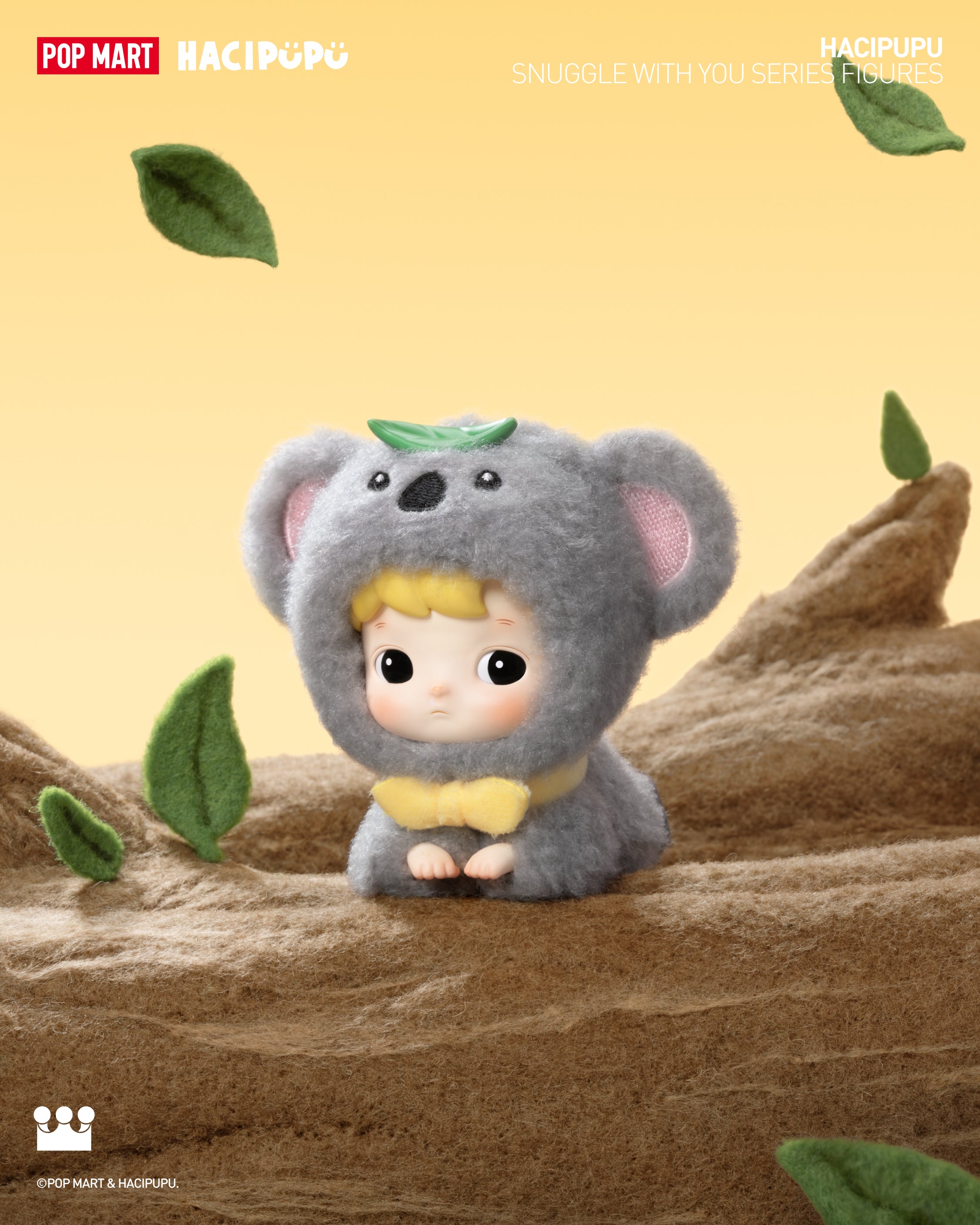  POP MART HACIPUPU Snuggle With You Series Figures、mySite、greenlandpopulation
