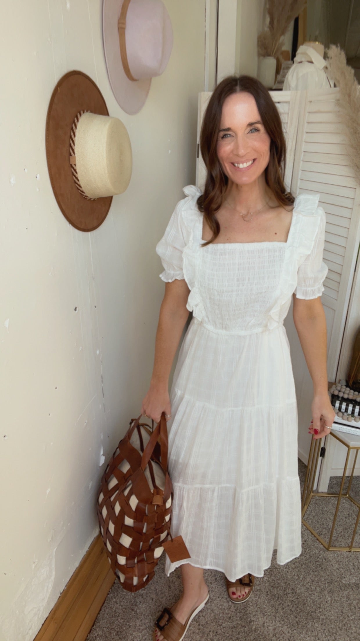Hayden's White Summer Dress、mySite、garagedoors4me