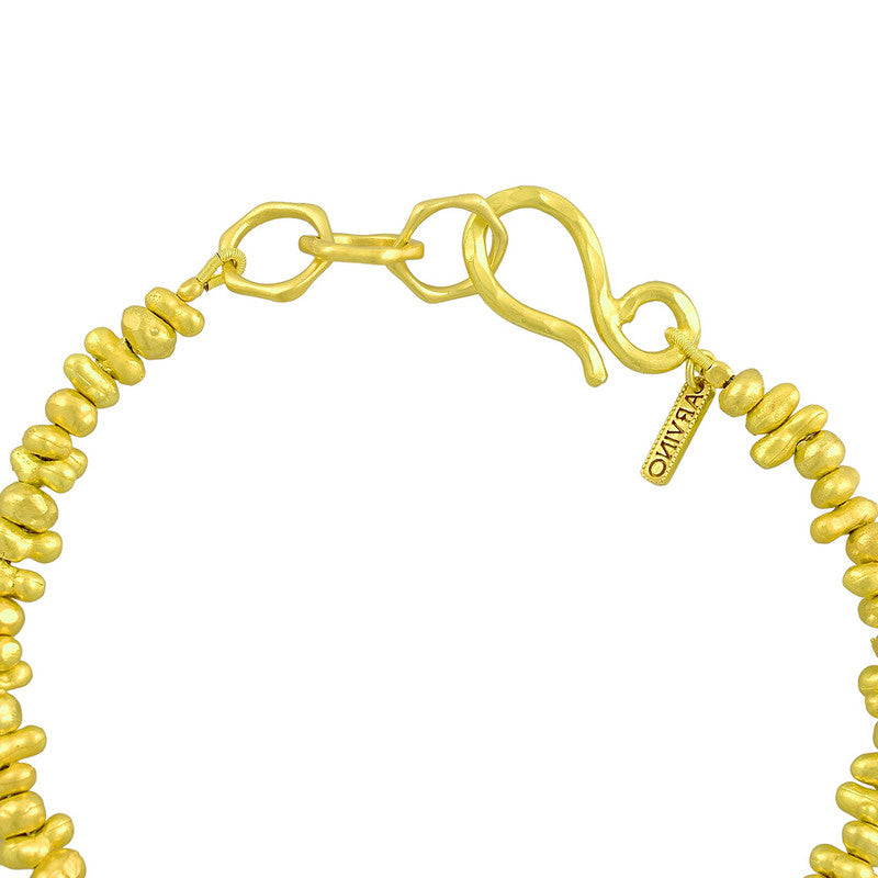 Molten Beaded Bracelet For Women | 14K Gold Plated、mySite、camillekostekn