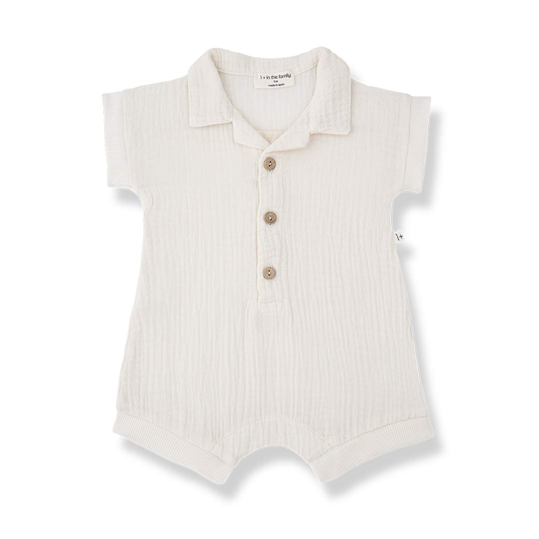  1+ in the family Vittorio Jumpsuit - Ecru、mySite、merchandisen