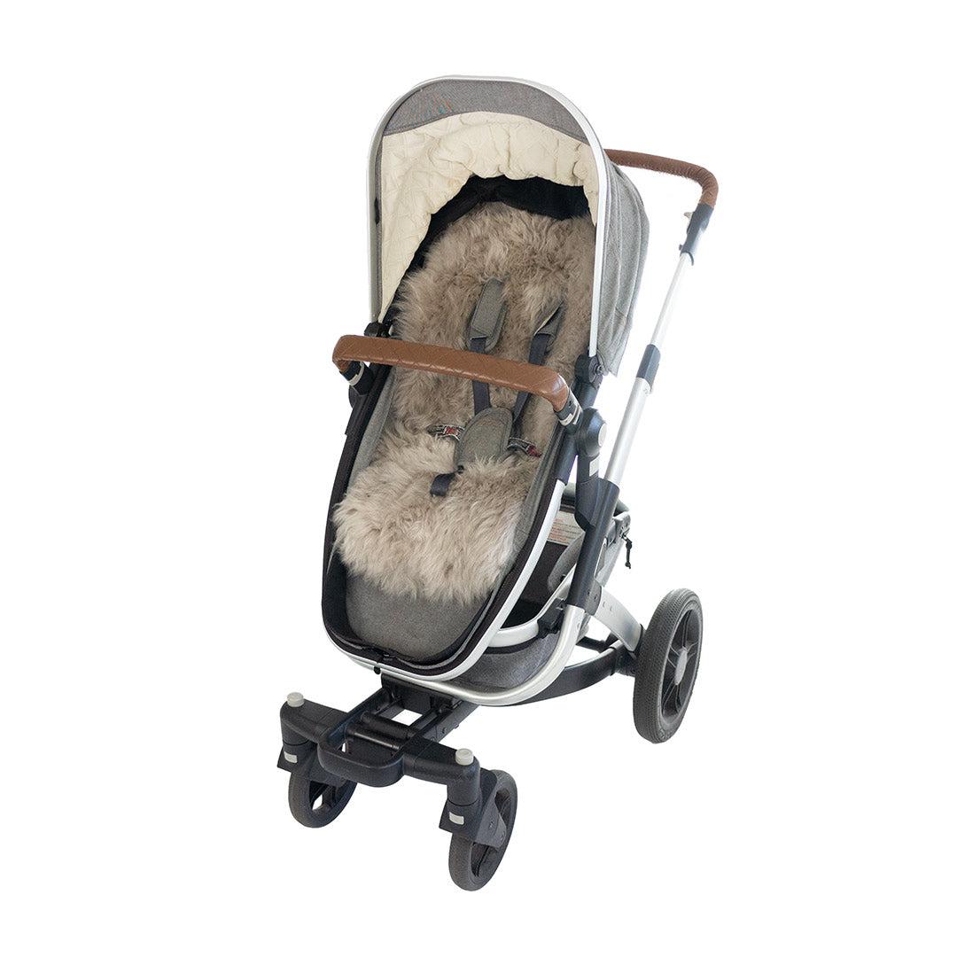 Naturally Sheepskins Deluxe Sheepskin Pram Liner - Taupe、mySite、merchandisen