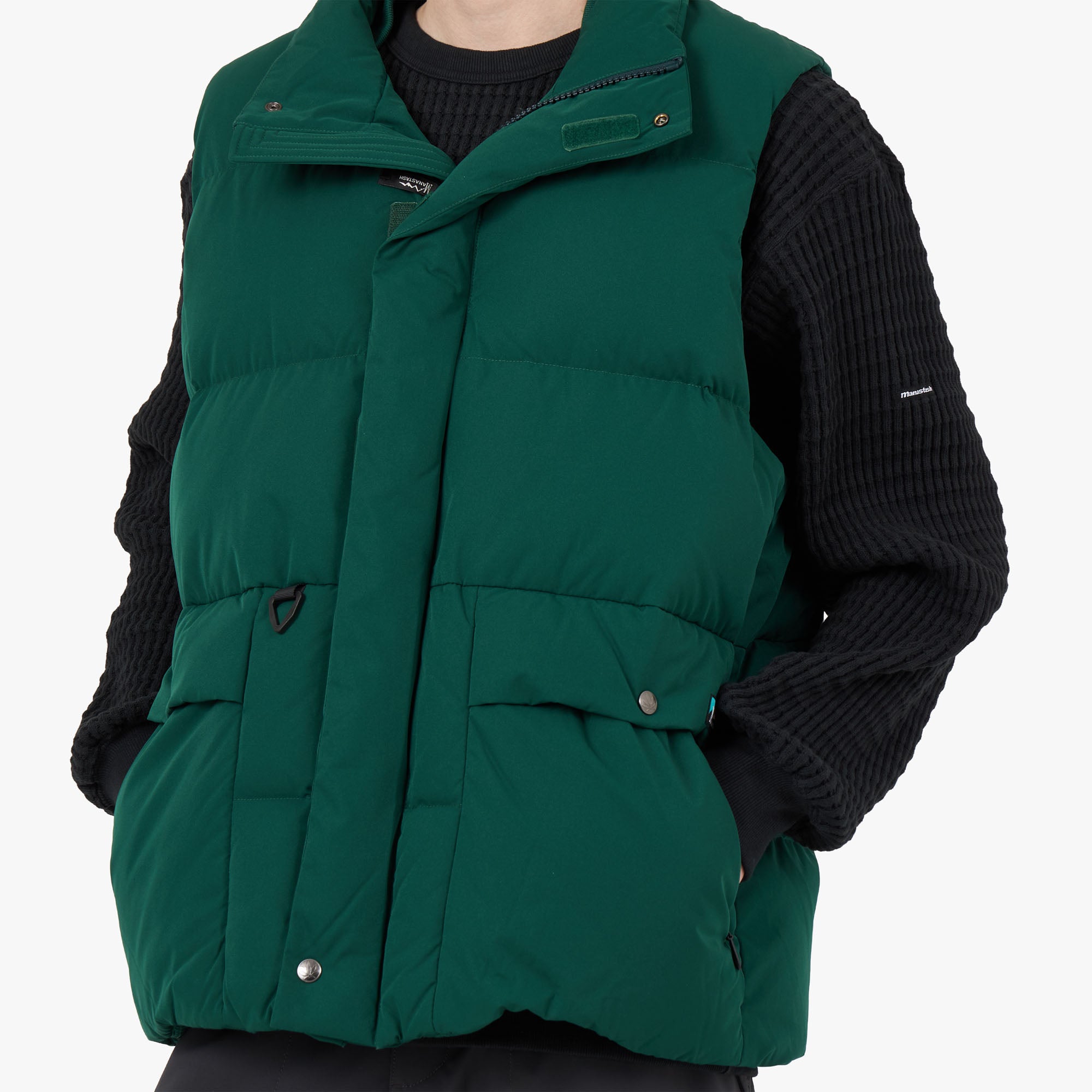  Manastash Marty Down Vest / Green、mySite、merchandisen