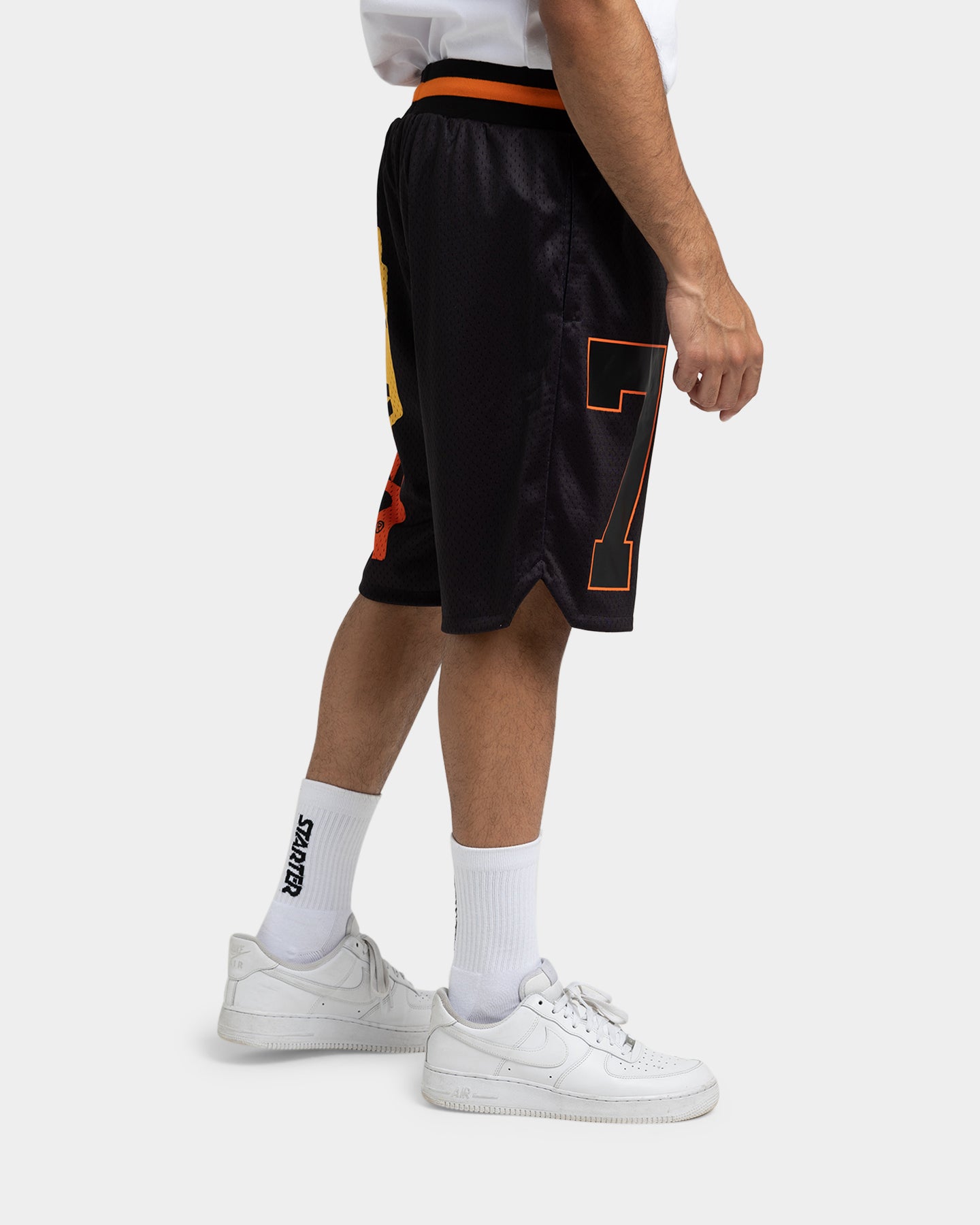Starter Hot Fire Basketball Shorts Black、mySite、zt4zffjzw