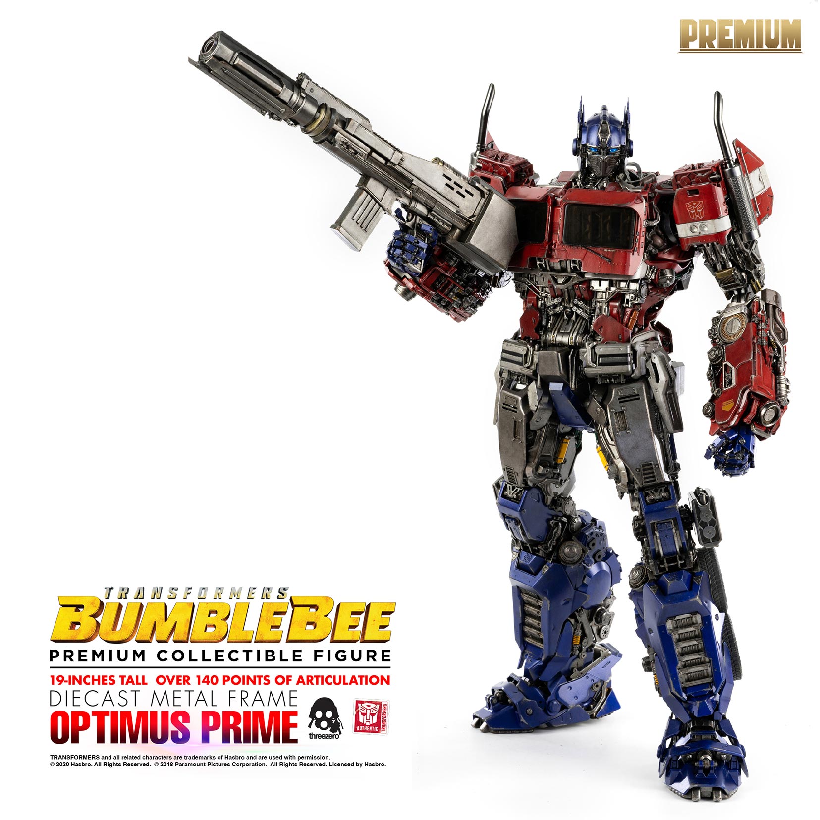 Threezero Transformers: Bumblebee Premium Collectible Optimus Prime、mySite、hgirdovlk