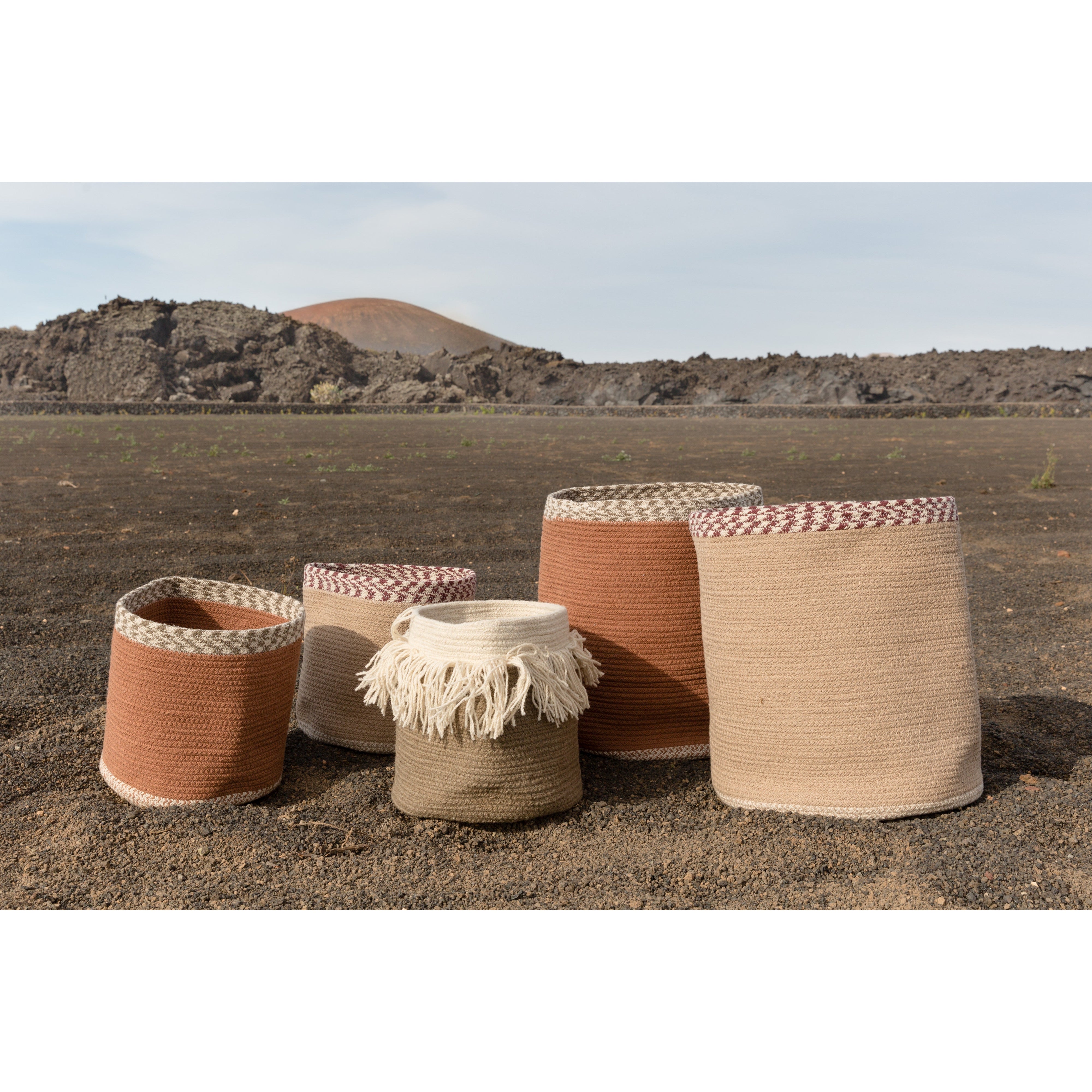 Nomad Susa Terracotta Basket、mySite、gigharbornorthrealestate