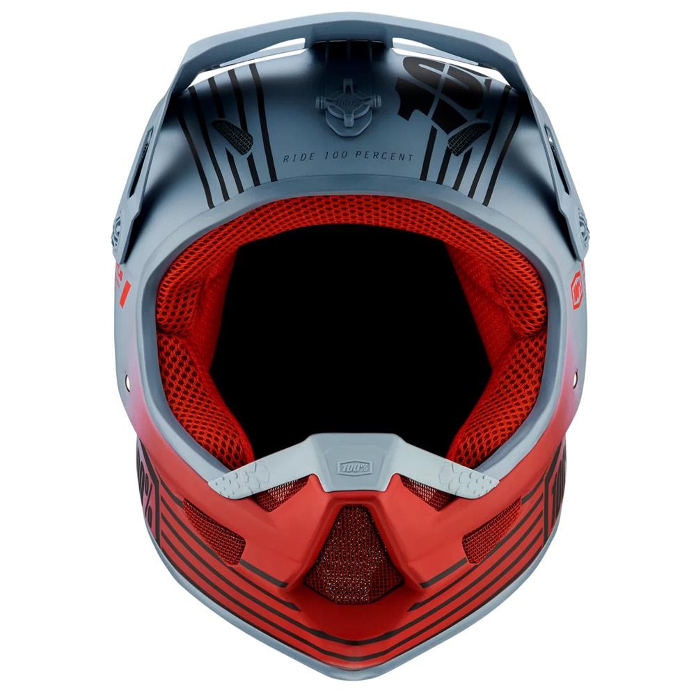  100% Status Race Helmet - Caltec/Grey、mySite、merchandisen