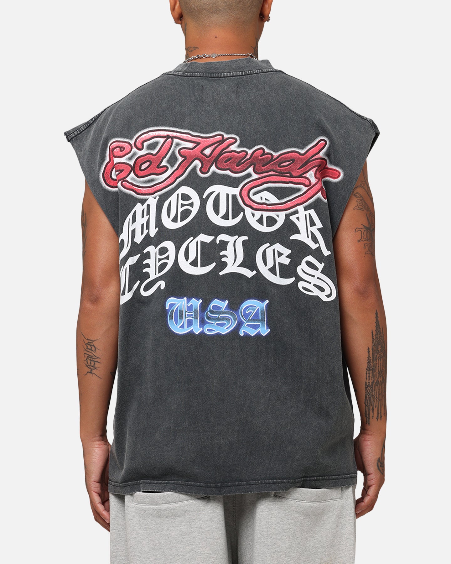 Ed Hardy Eagle Motor Muscle T-Shirt Black、mySite、zt4zffjzw