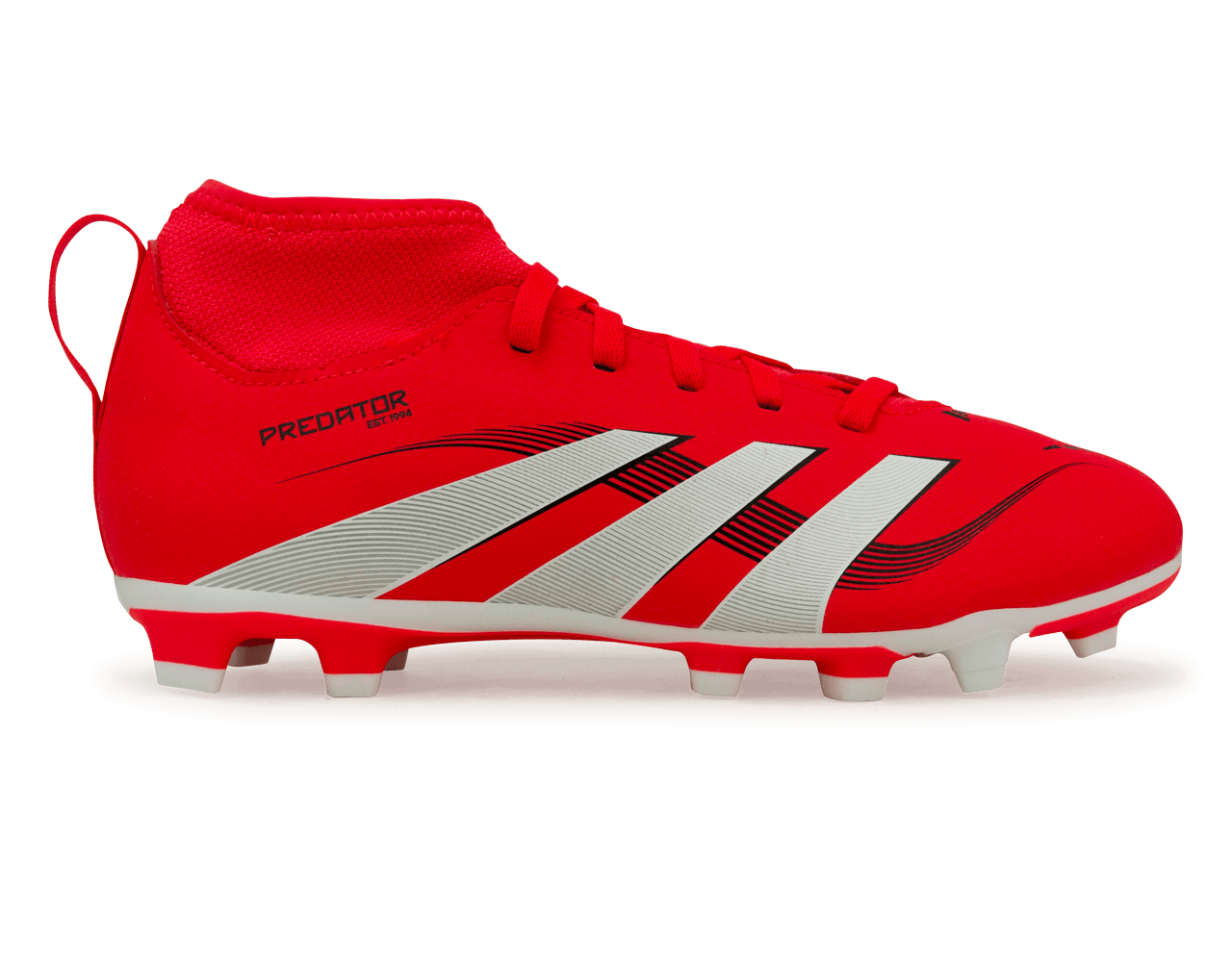 adidas Kids Predator Club Sock FG/MG Red/White/Black、mySite、noshort