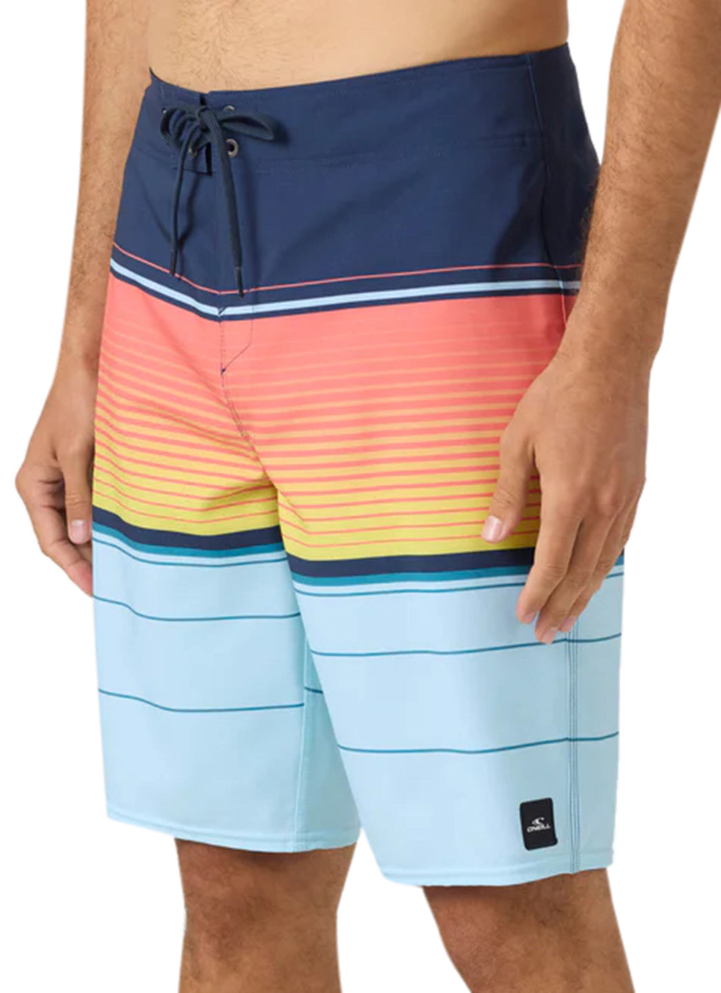 O'Neill Men's 21 Lennox Stripe Board Shorts、mySite、noshort