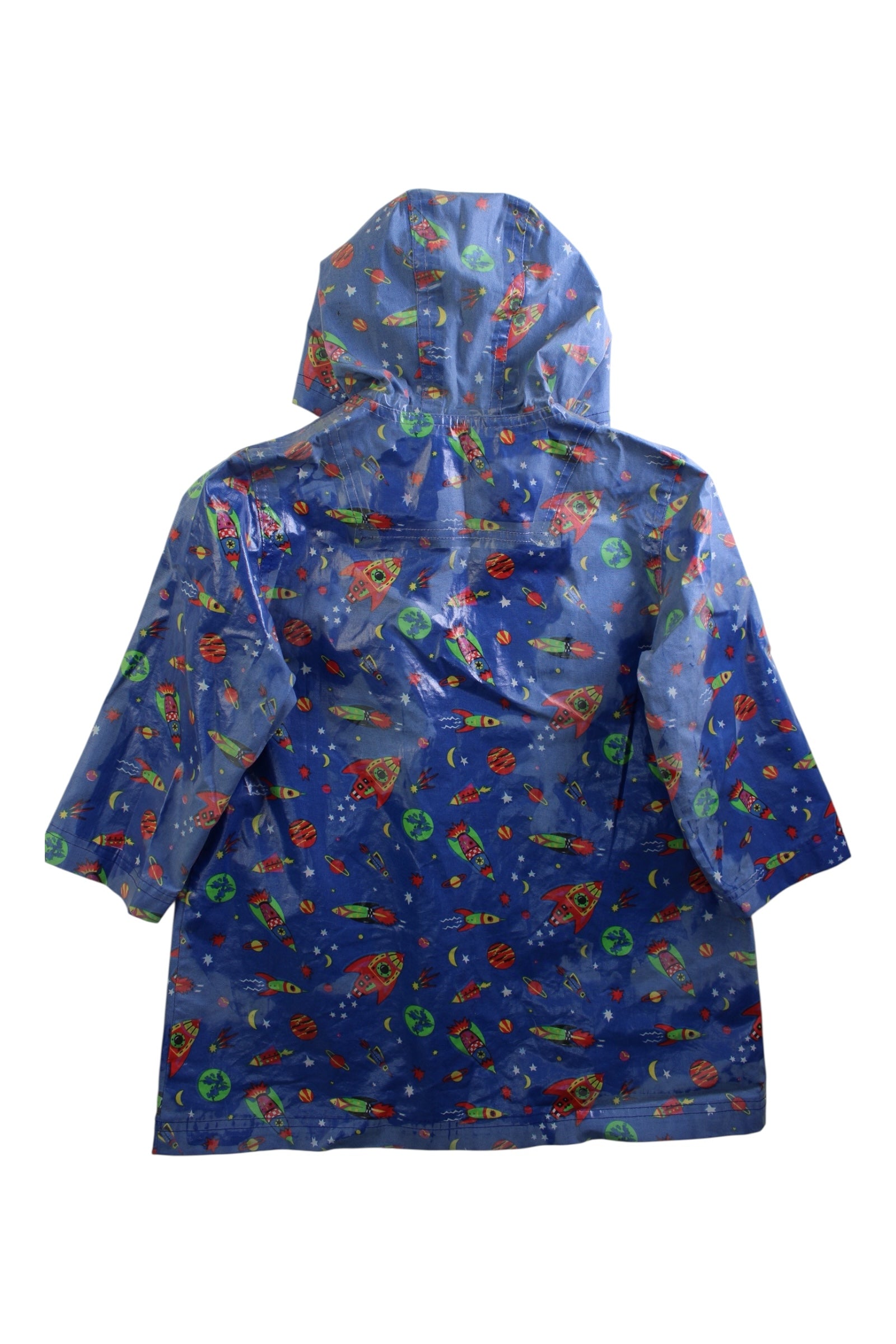 Pluie Pluie Space Theme Rain Jacket Size 4-5T、mySite、g9winljtr