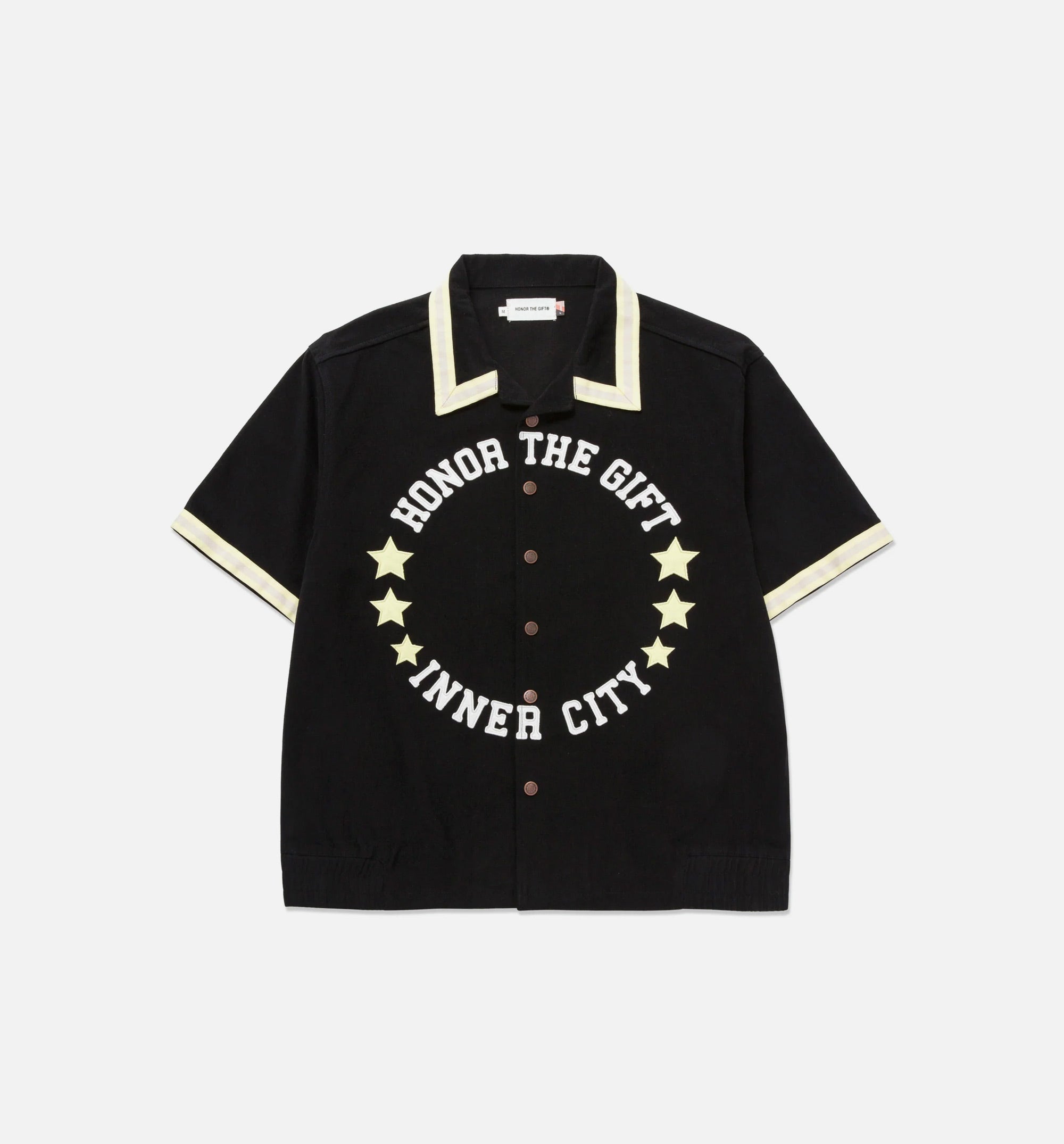 Tradition Snap Button Up Mens Short Sleeve Shirt - Black、mySite、dreamappss