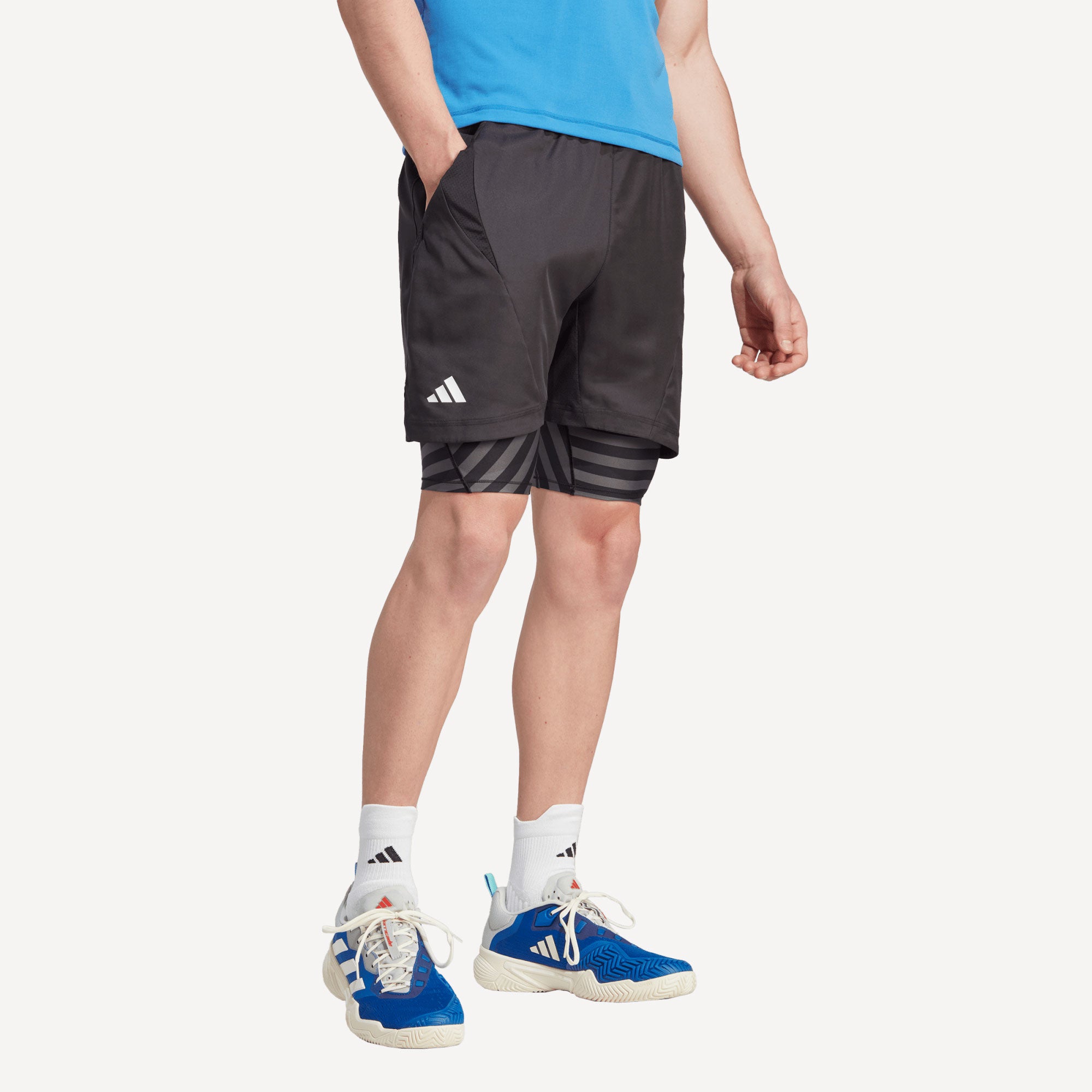 adidas New York Pro Men's 2IN1 Tennis Shorts