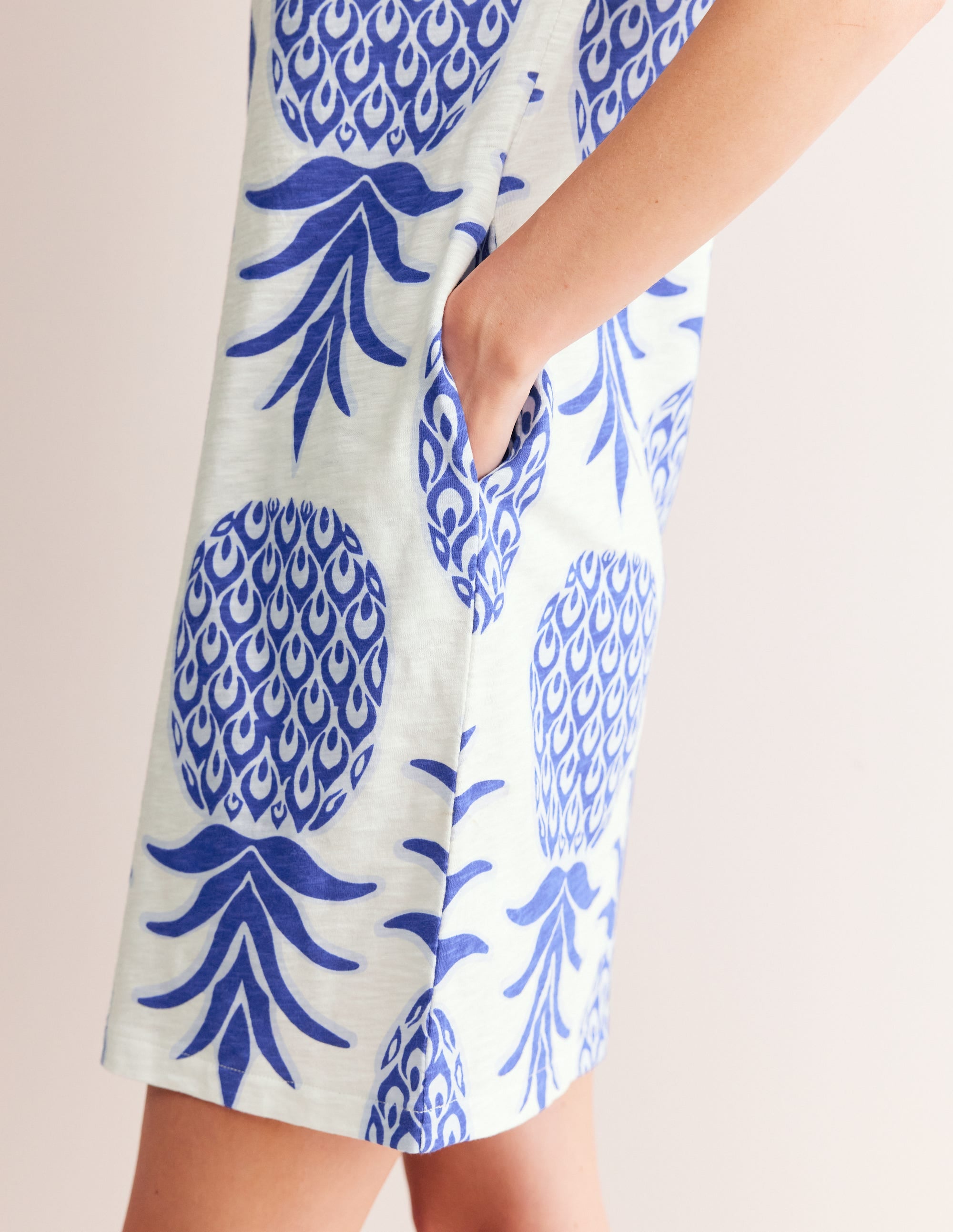  Leah Jersey T-shirt Dress-Surf The Web, Pineapple Pop、mySite、ashleygrahame