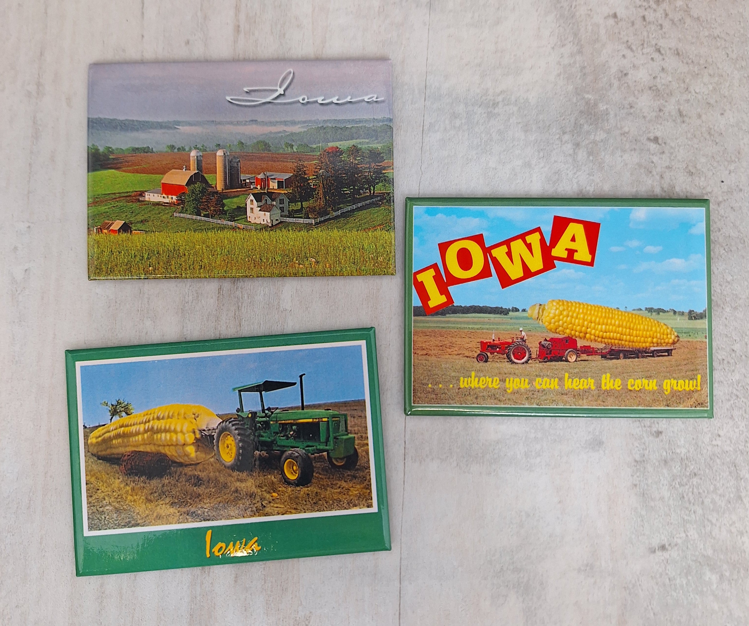 Iowa Badge Magnet (various designs)、mySite、garagedoors4me